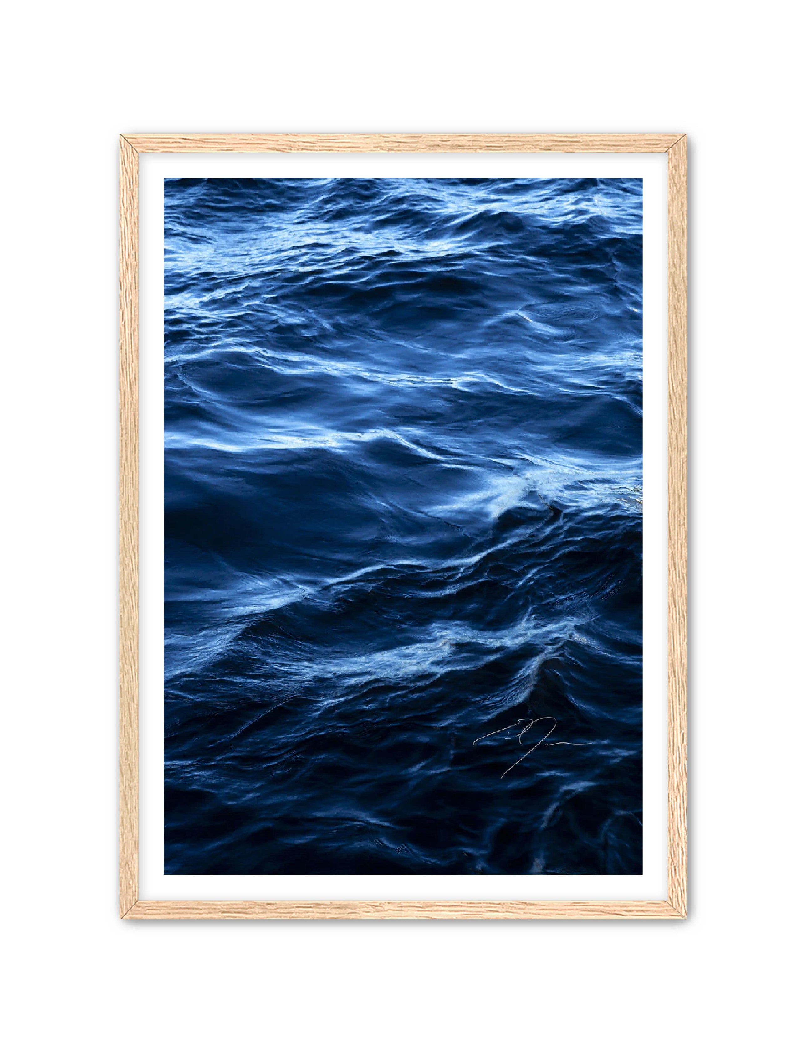 Art Contemporary Photography Prints Seascape 'Water, No.13' Eric C. Jackson Studio