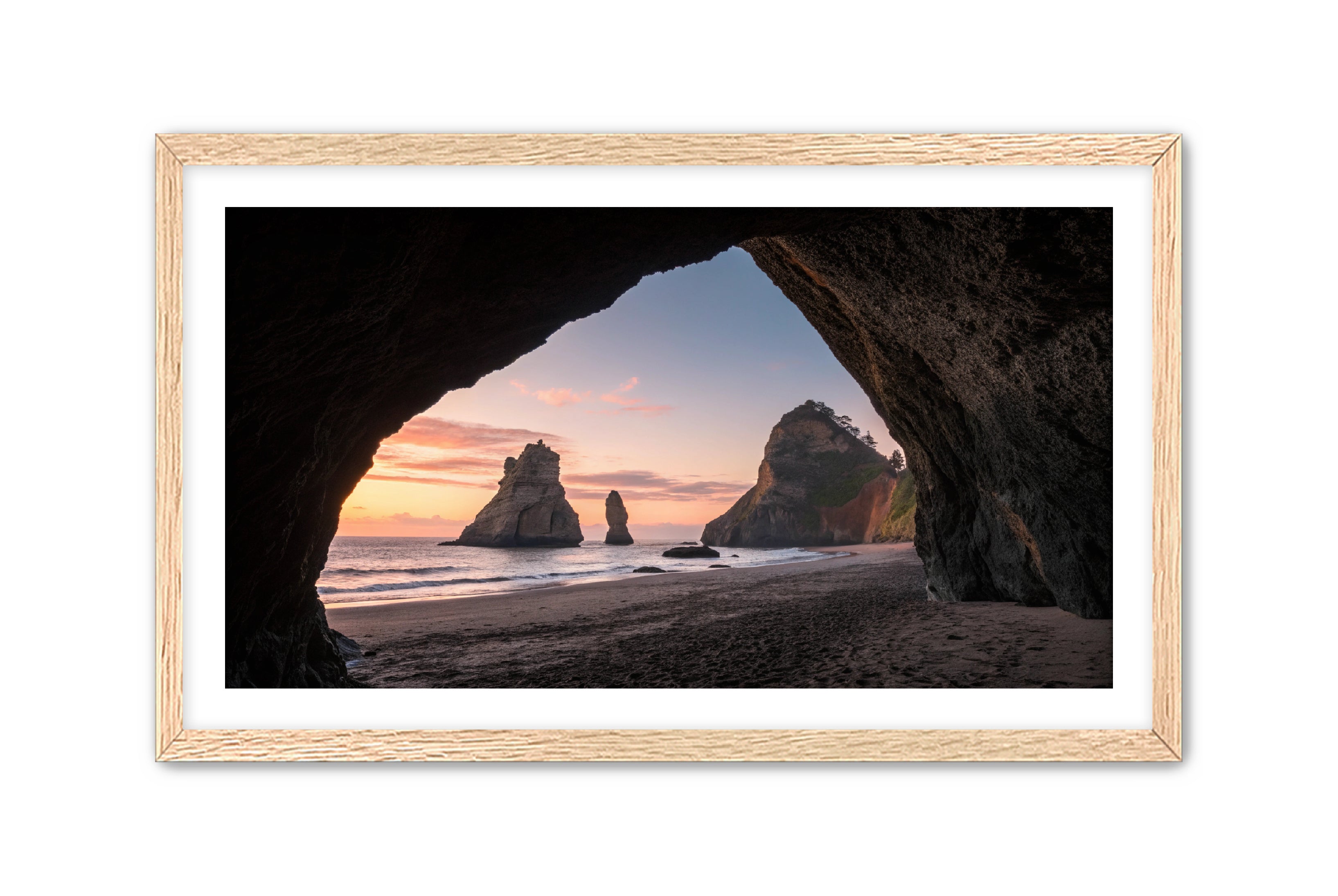 Apricus Prints Beaches 'Rock Framed Horizon' Apricus Art Collection