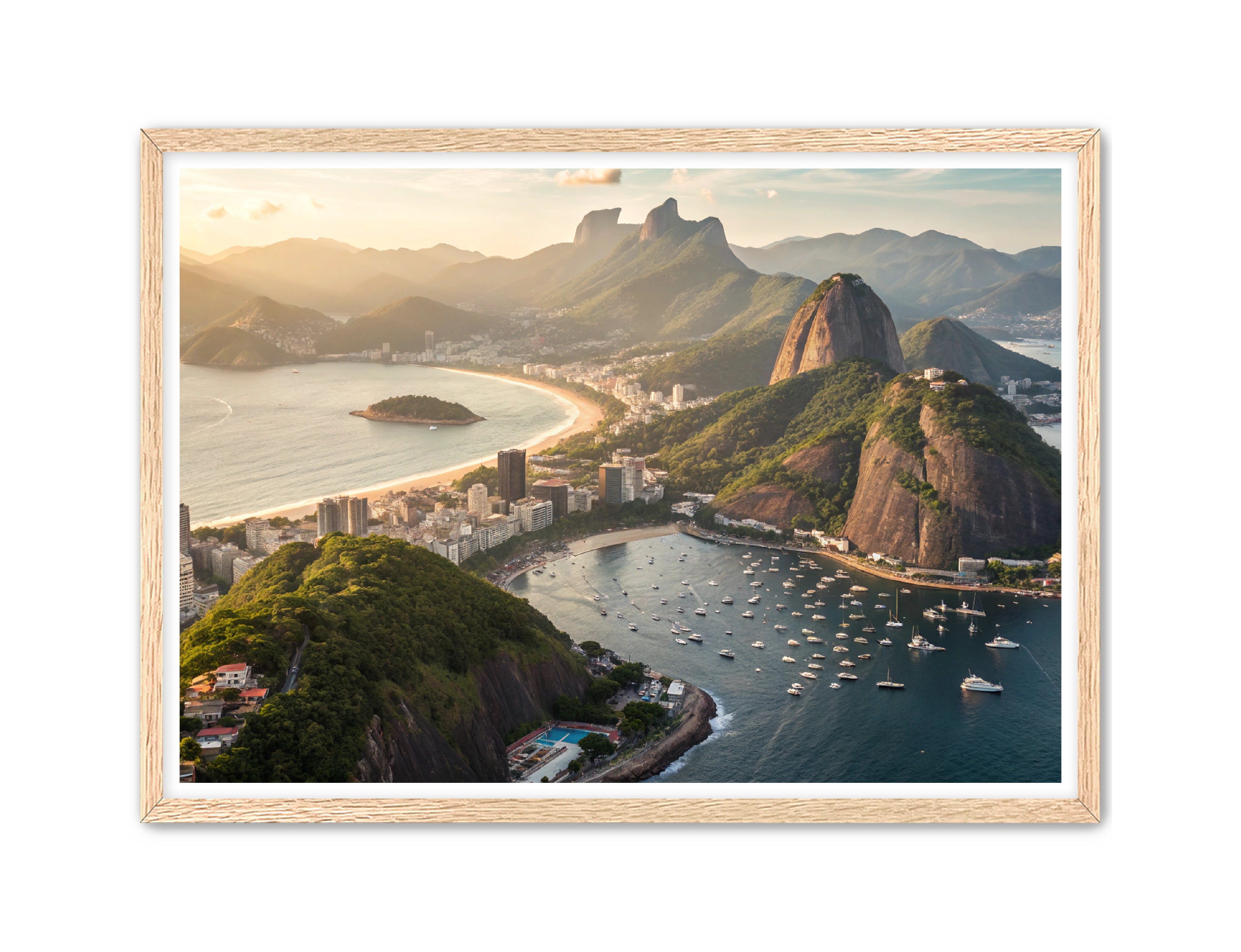 Apricus Prints 'Golden Shores of Brazil' Apricus Art Collection