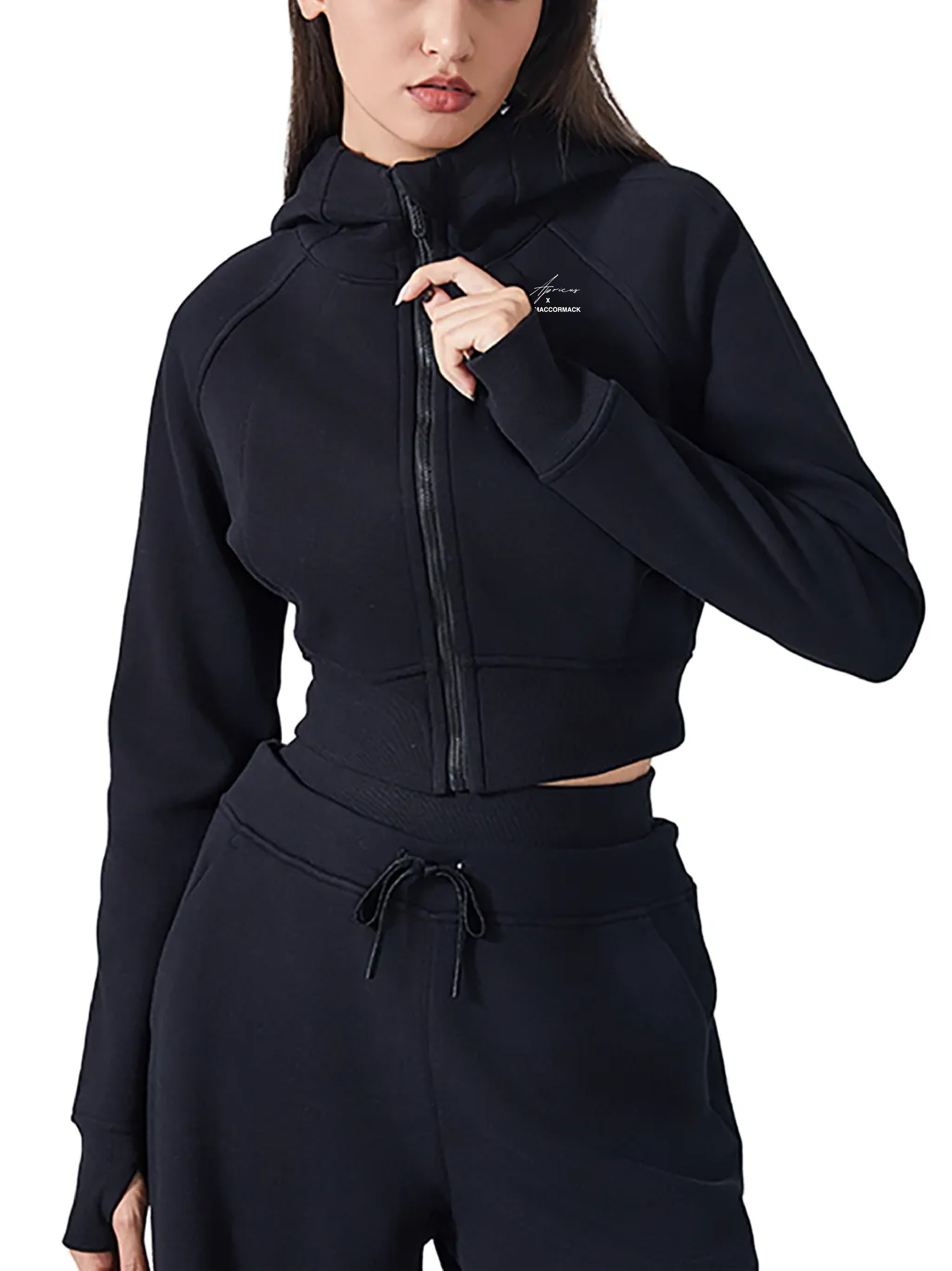 Closet Lila-Lae Collage Cropped Hoodie ODMPOD