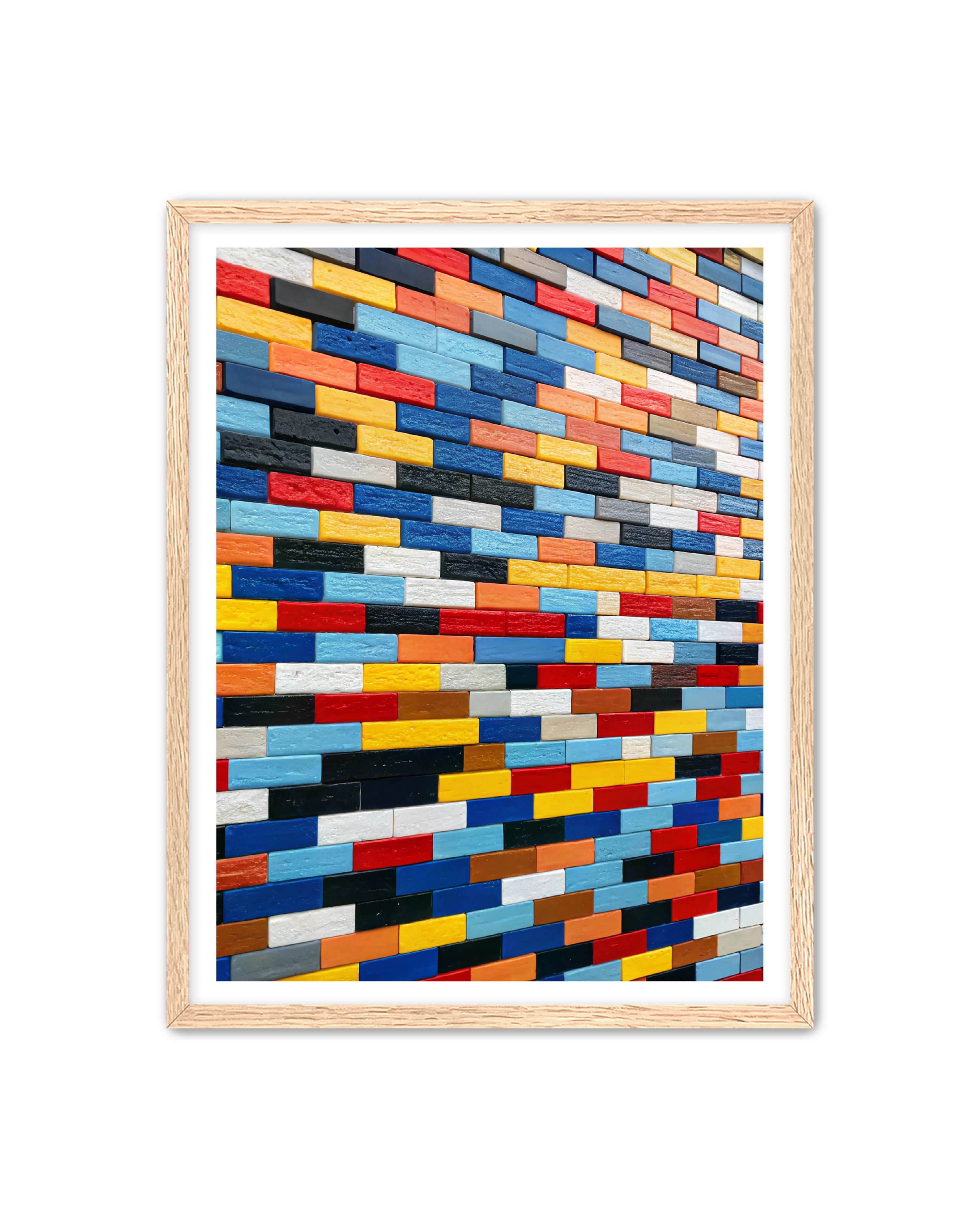 Abstract Prints 'Wall of Kinetic Dreams' Apricus Art Collection