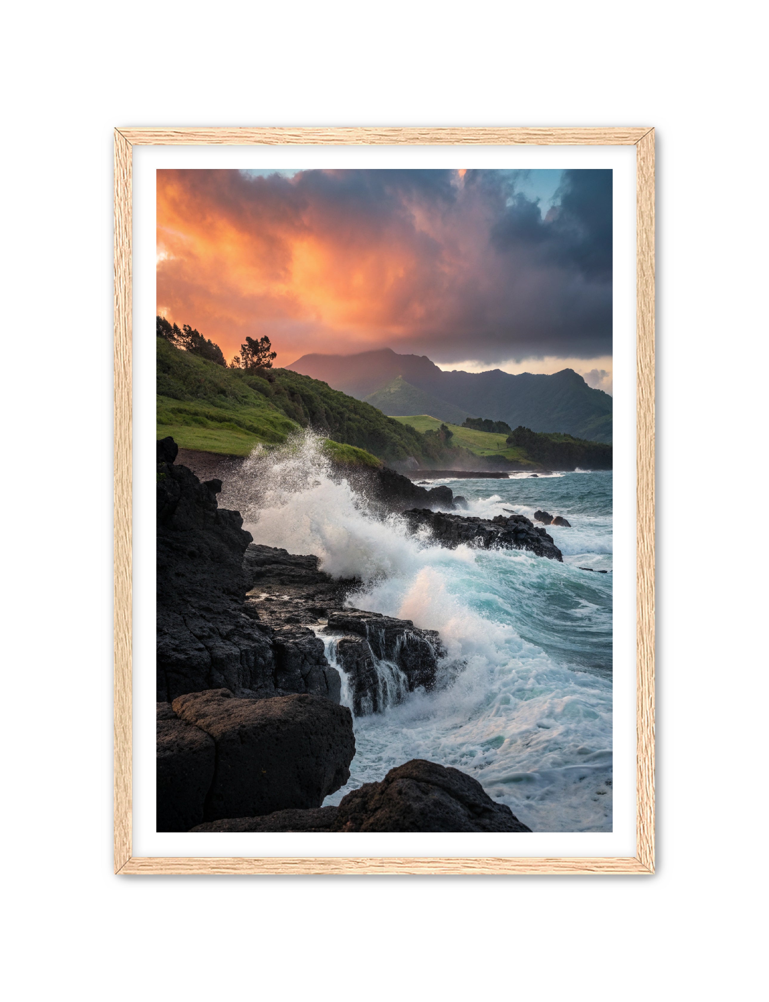 Apricus Prints Beaches 'Love on the Rocks' Apricus Art Collection