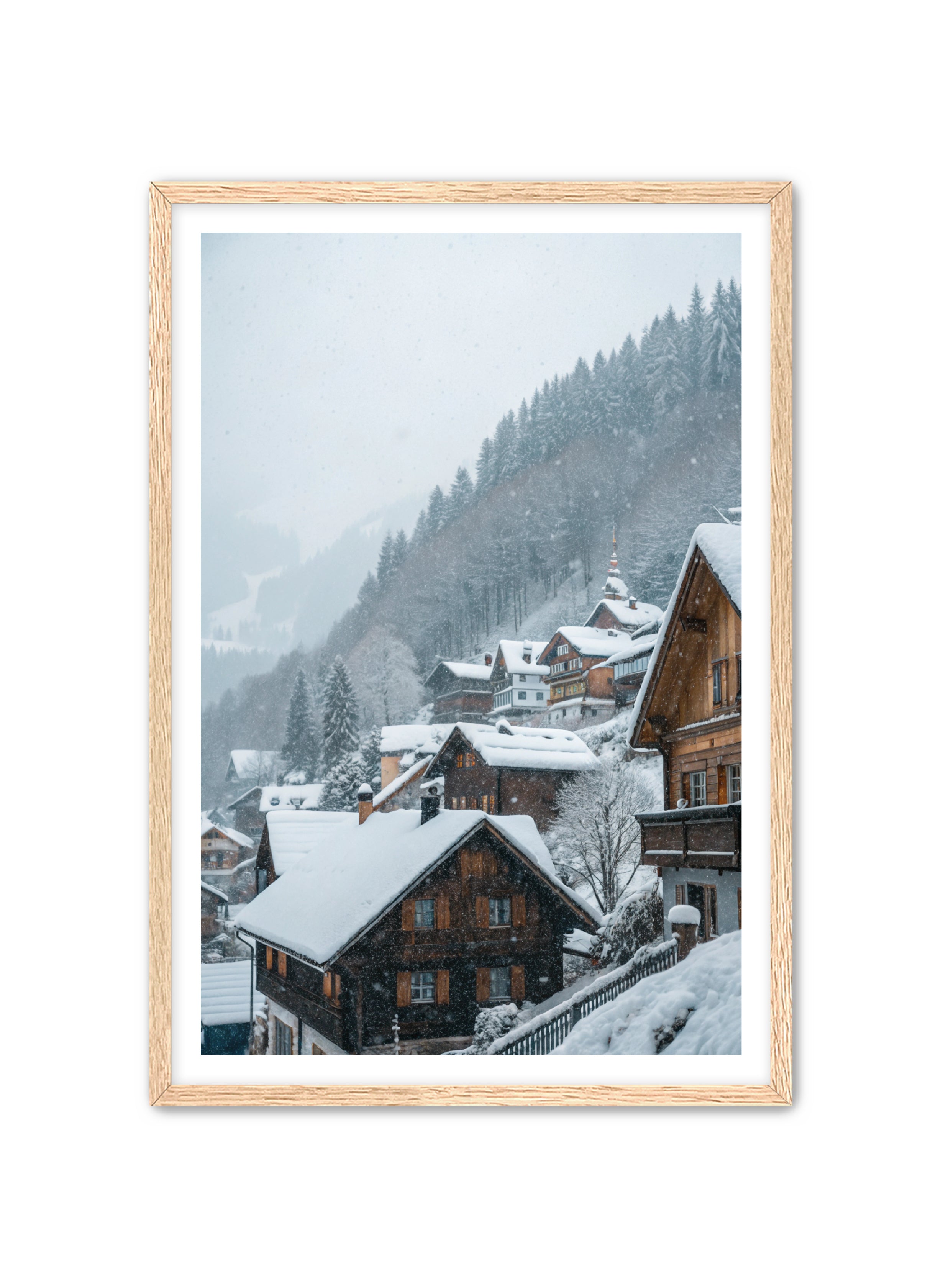 Apricus Prints 'Winter in the Alps' Apricus Art Collection