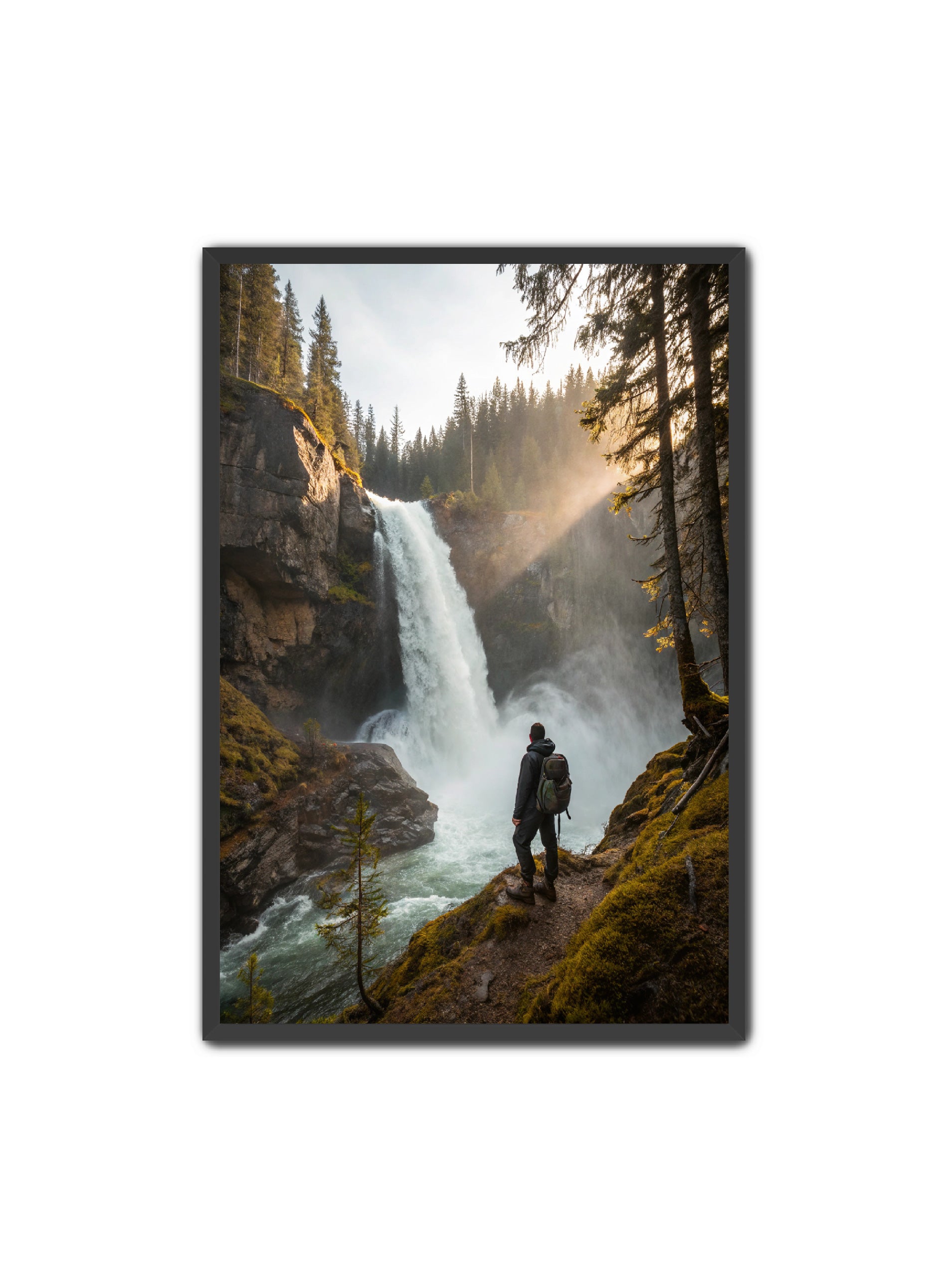 Apricus Prints 'Lost in the Falls' Apricus Art Collection