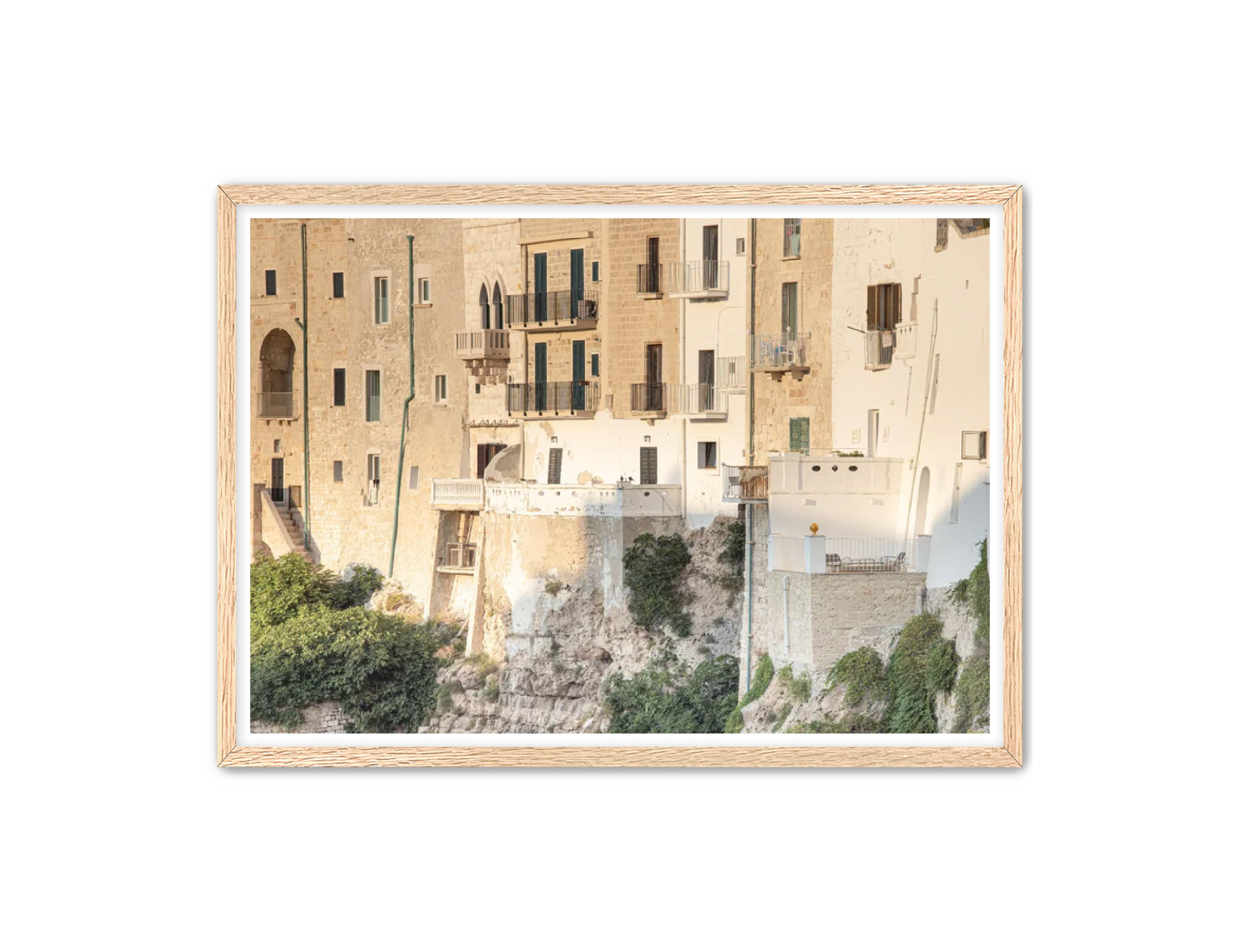 photography Prints 'FACADE OF POLIGNANO' Erin Rudzinski