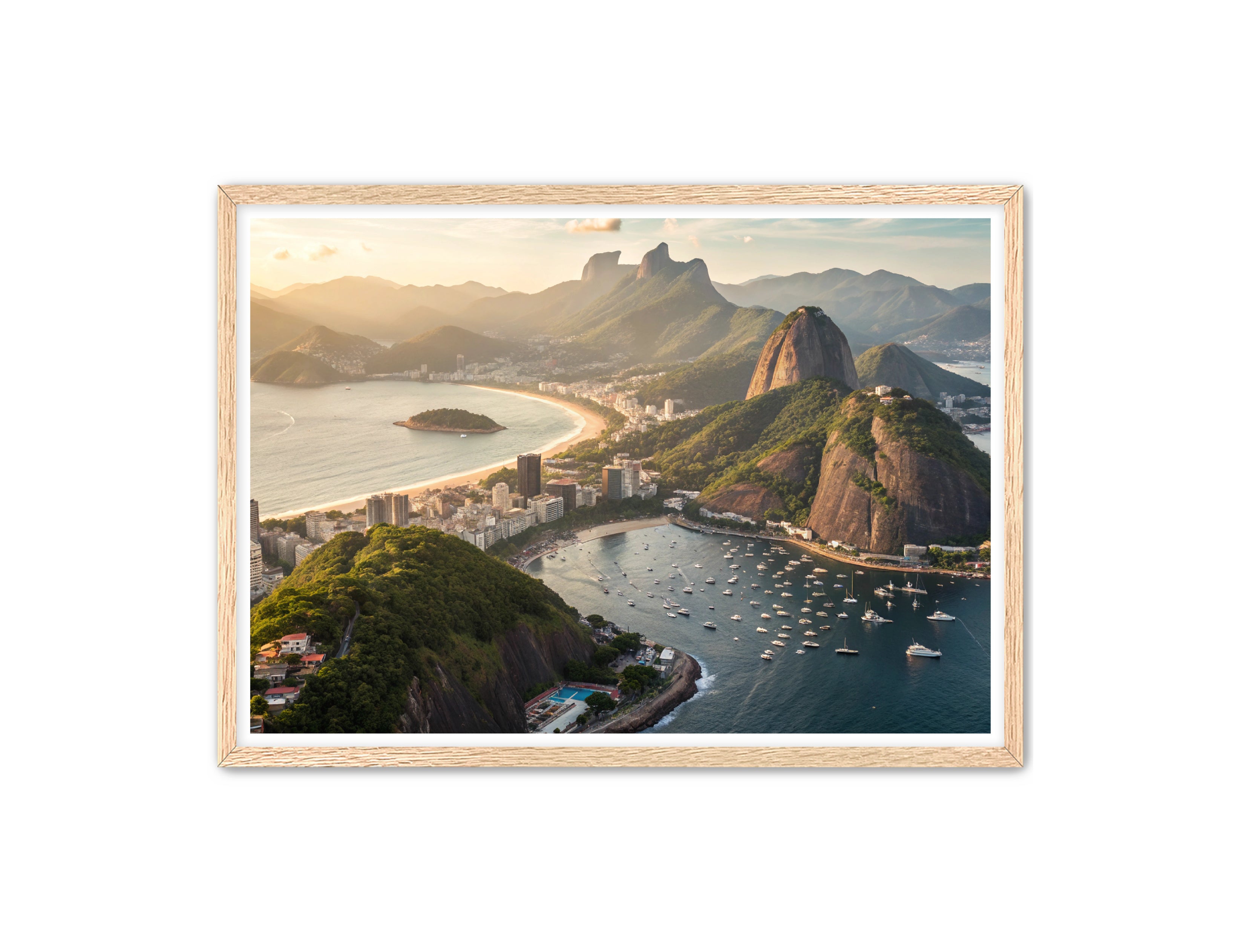 Apricus Prints 'Golden Shores of Brazil' Apricus Art Collection