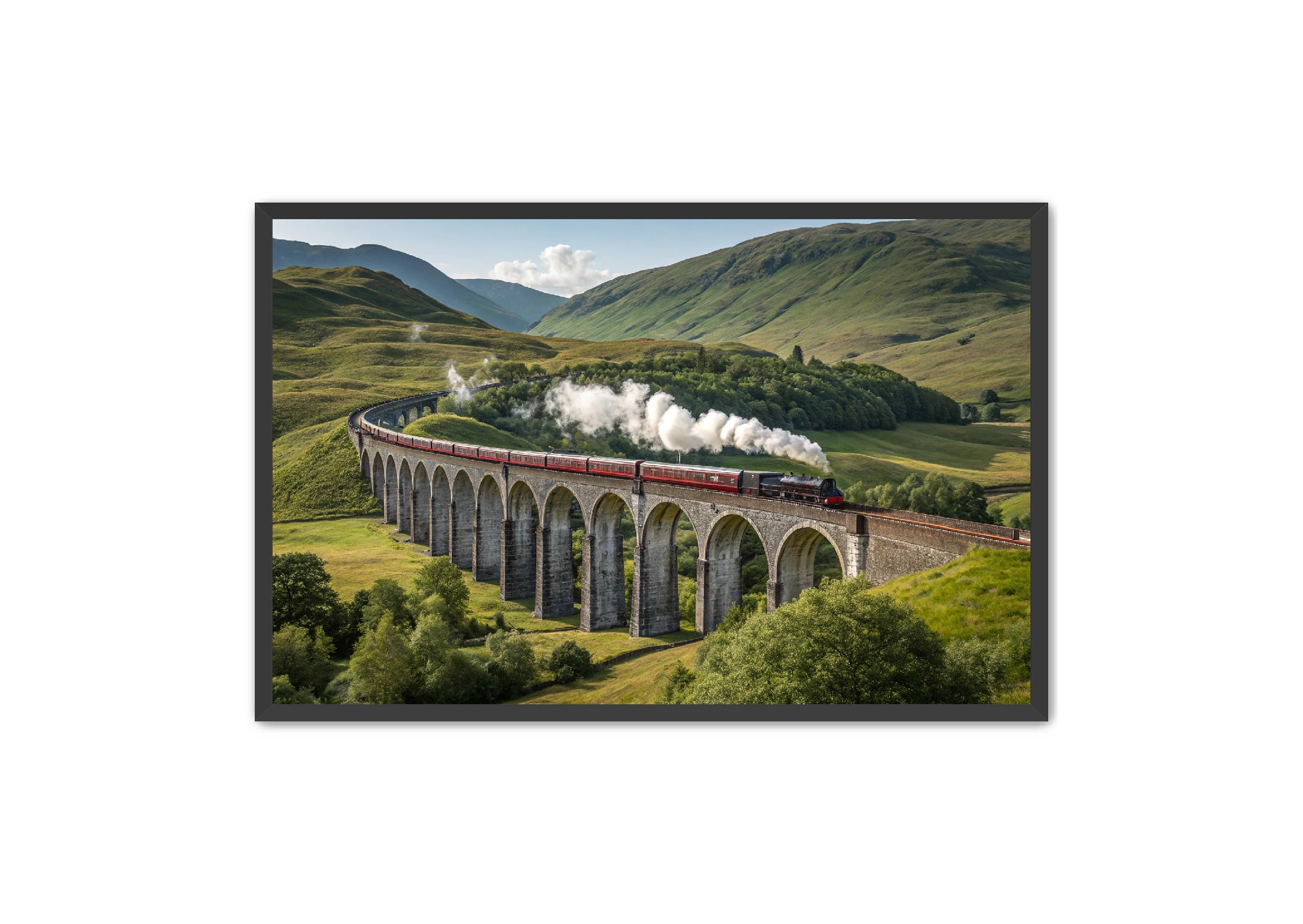 Apricus Prints 'Highland Express' Apricus Art Collection