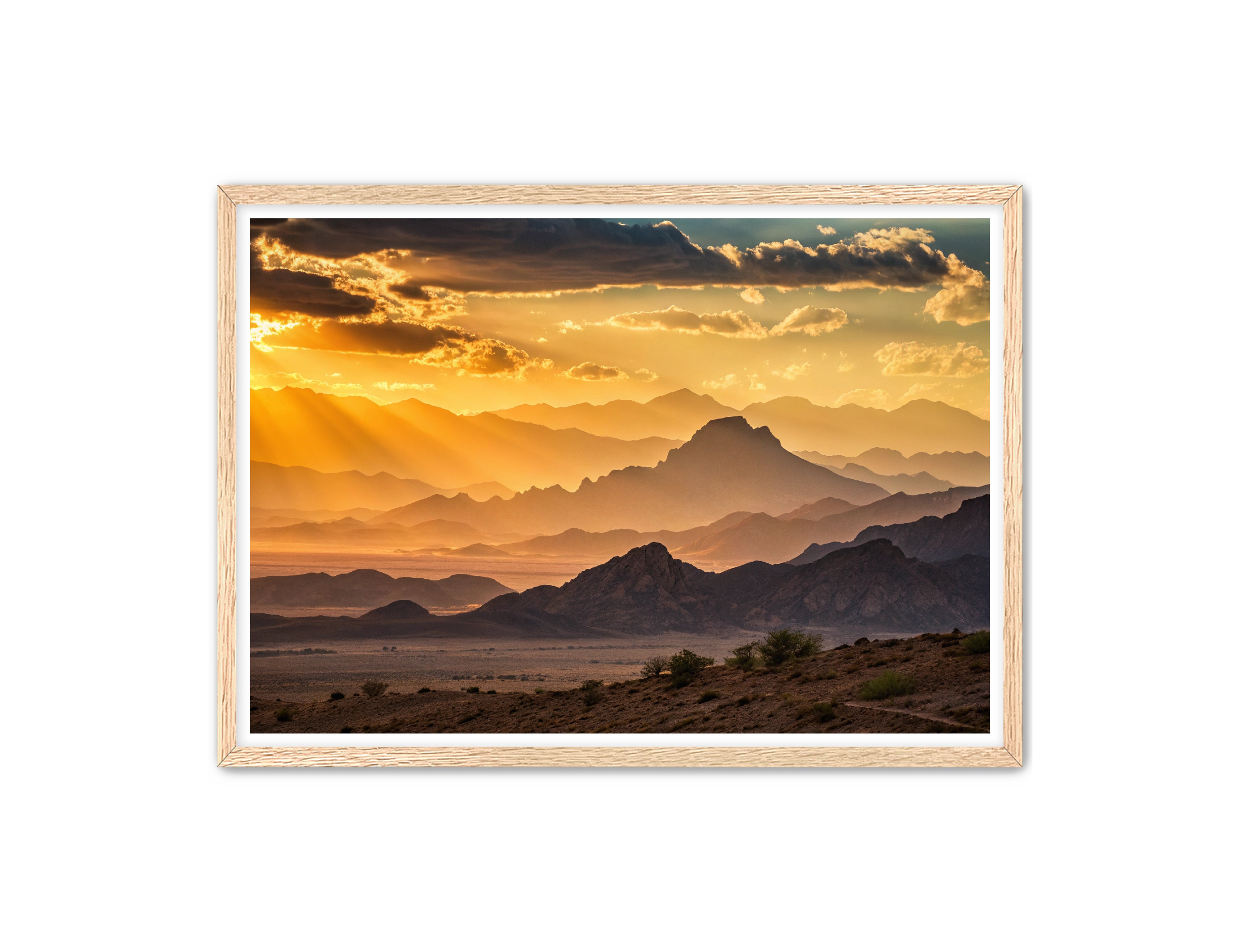 Apricus Prints 'Embers of the Arid Horizon' Apricus Art Collection