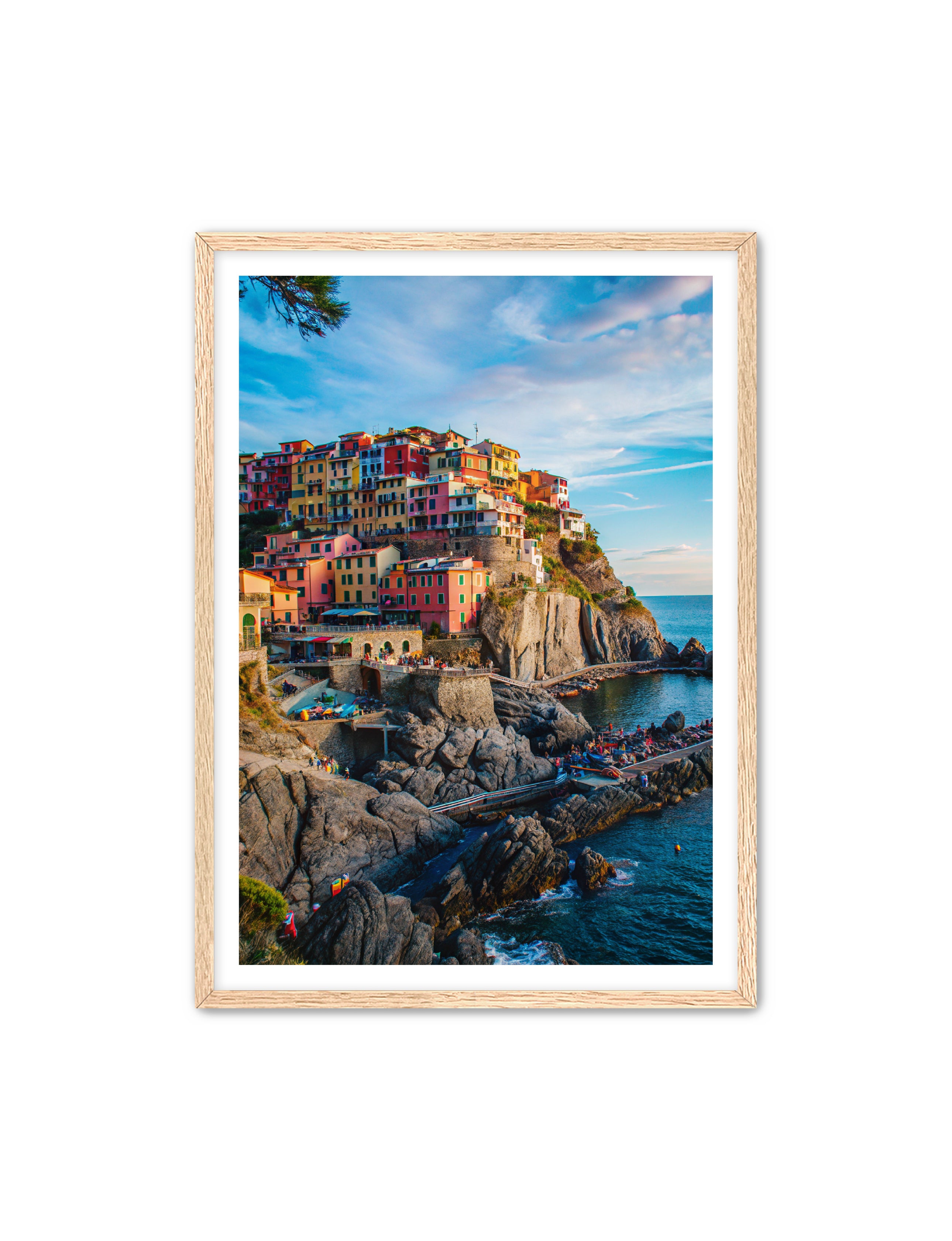 Apricus Prints La Bella Vita 'Cliffside Charm' Apricus Art Collection