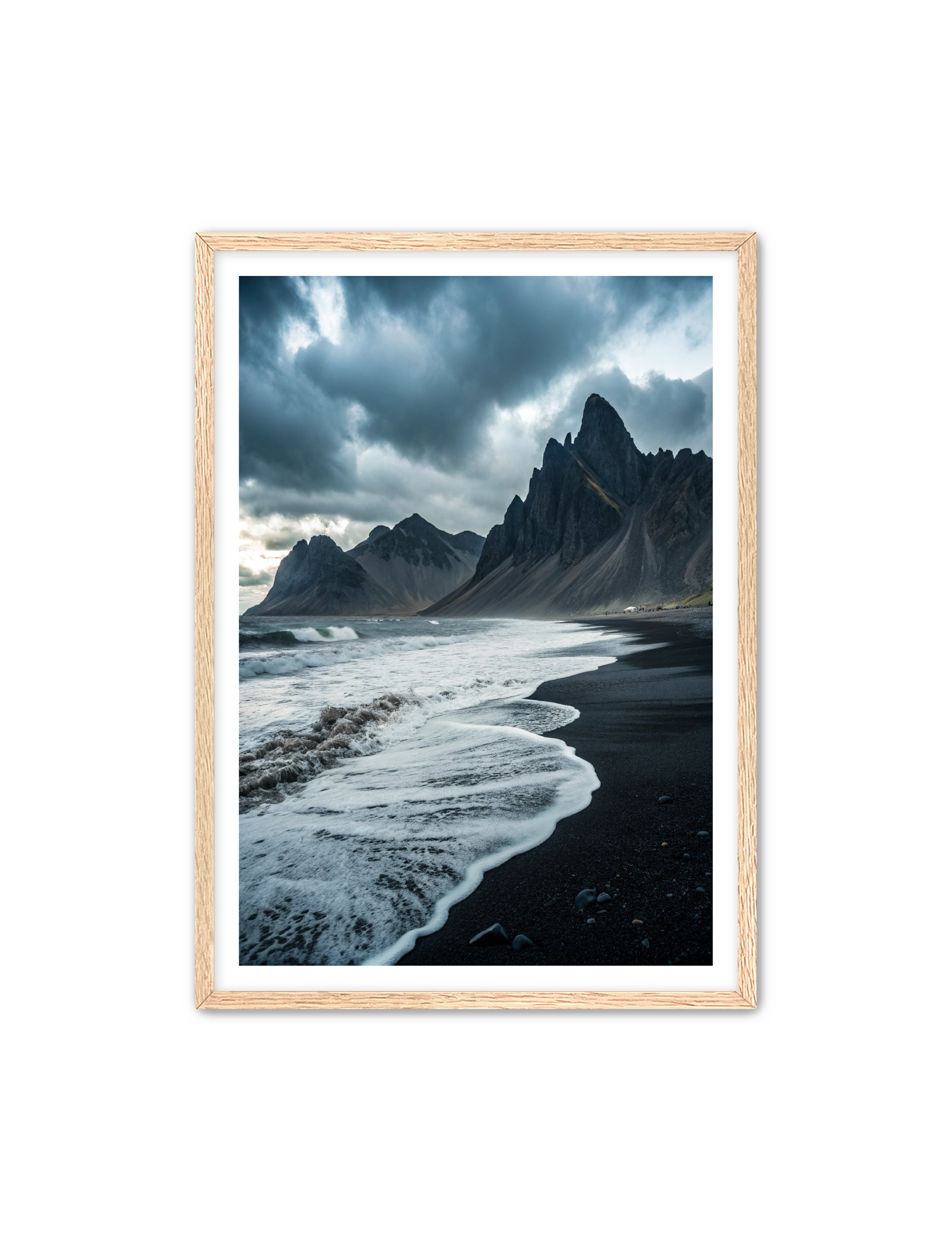 Apricus Prints Beaches 'Icelandic Coastlione' Apricus Art Collection