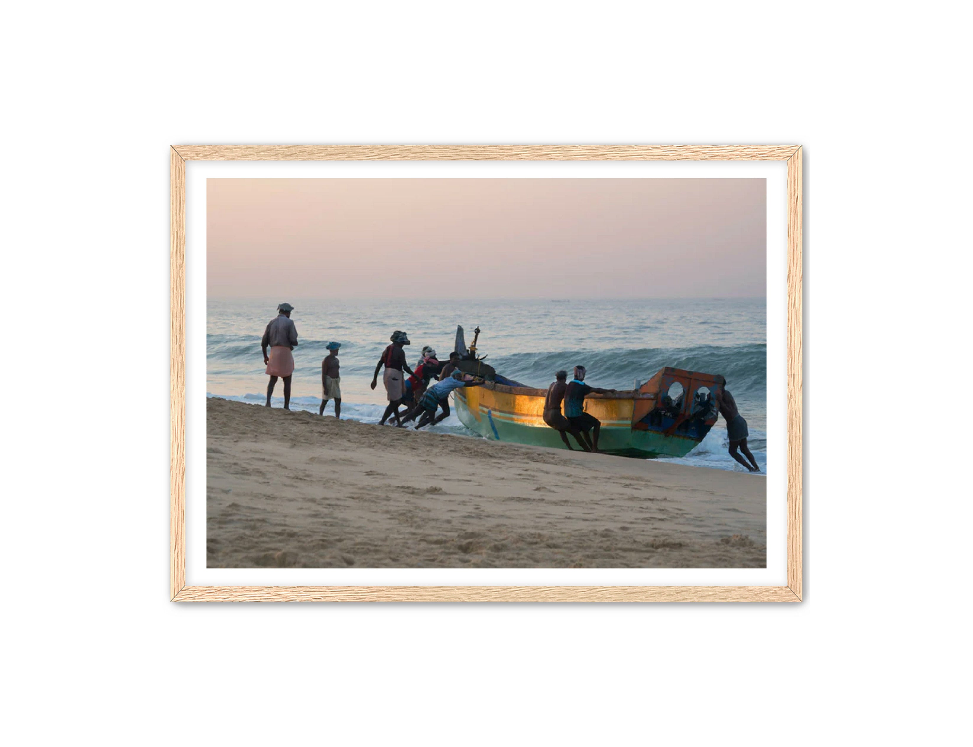 Landscape Photography Prints 'The fishermen' Aline Karagozlu