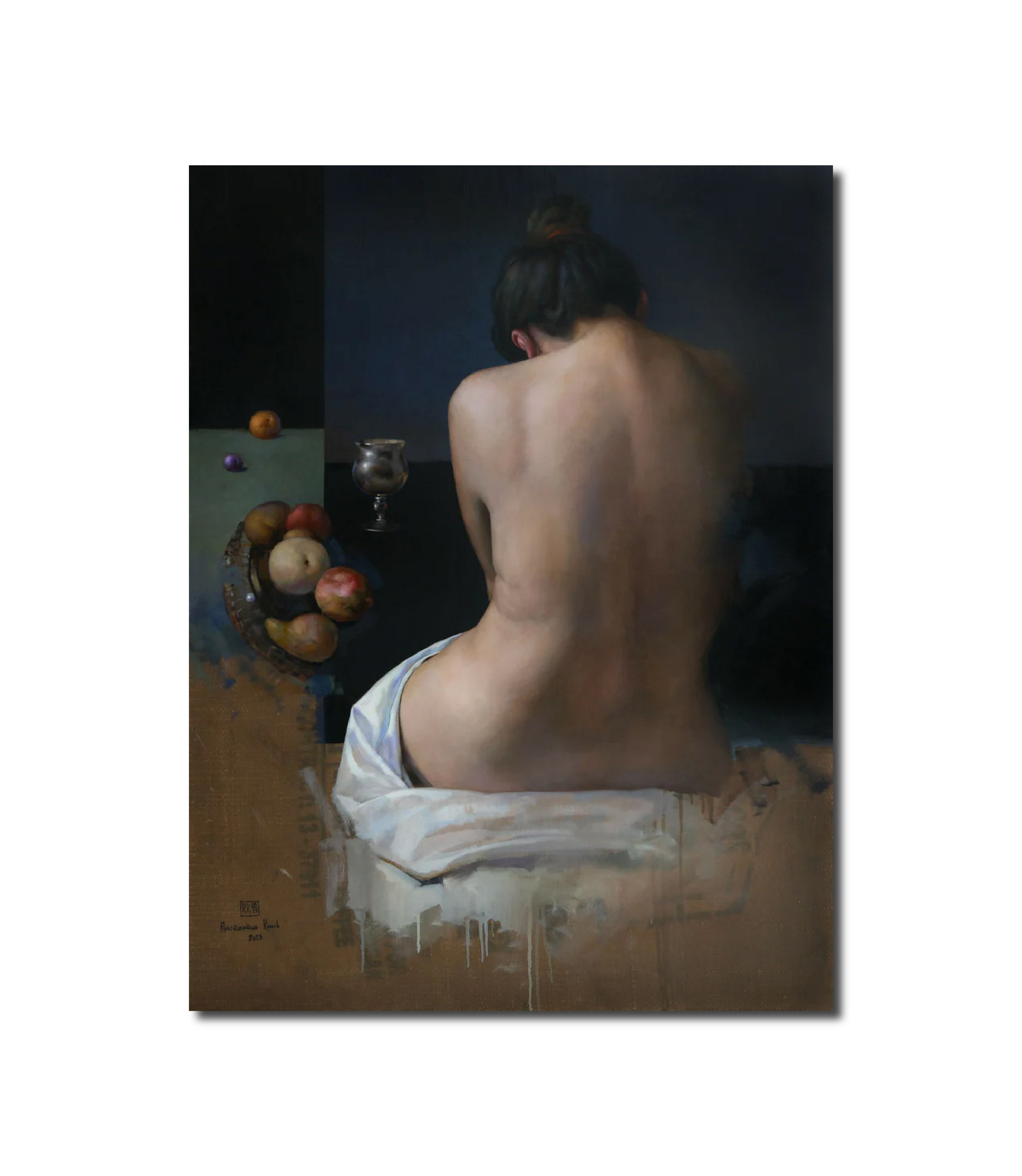 Figurative Oil ODALISQUE Konstantin Kachev