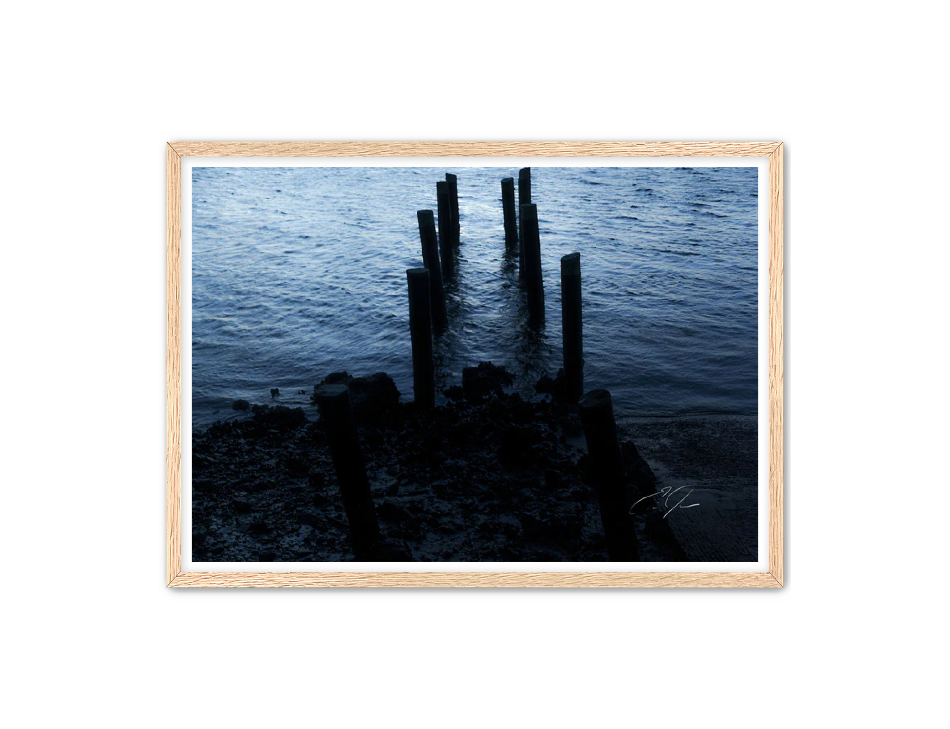 Art Contemporary Landscape Photography Prints 'Pier's End' Eric C. Jackson Studio