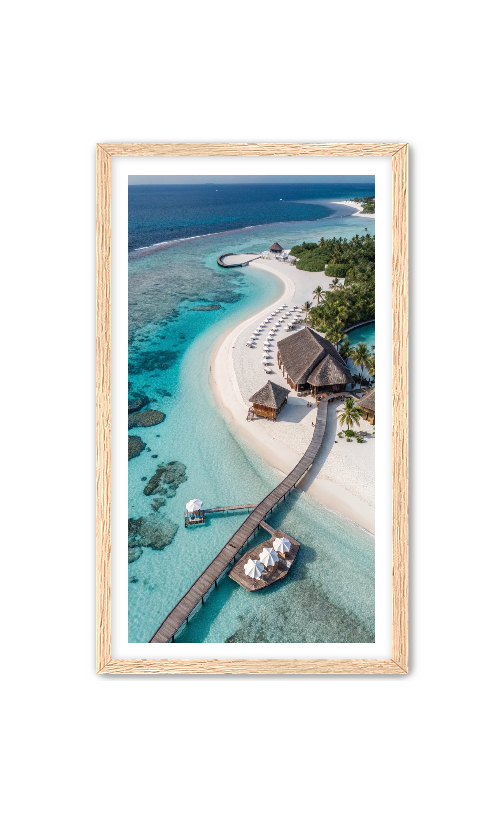 Apricus Prints Beaches 'Honeymoon Destination' Apricus Art Collection