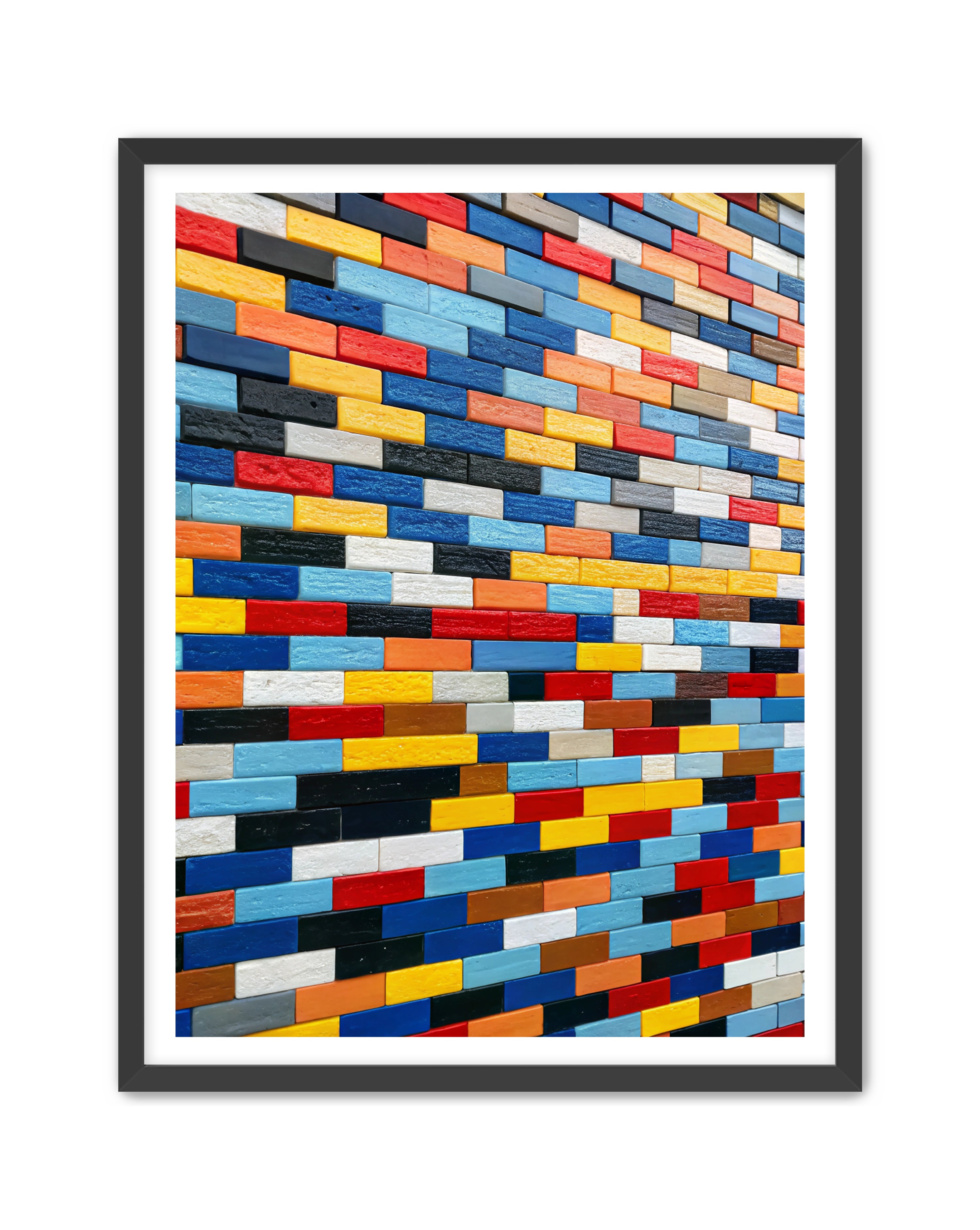 Abstract Prints 'Wall of Kinetic Dreams' Apricus Art Collection