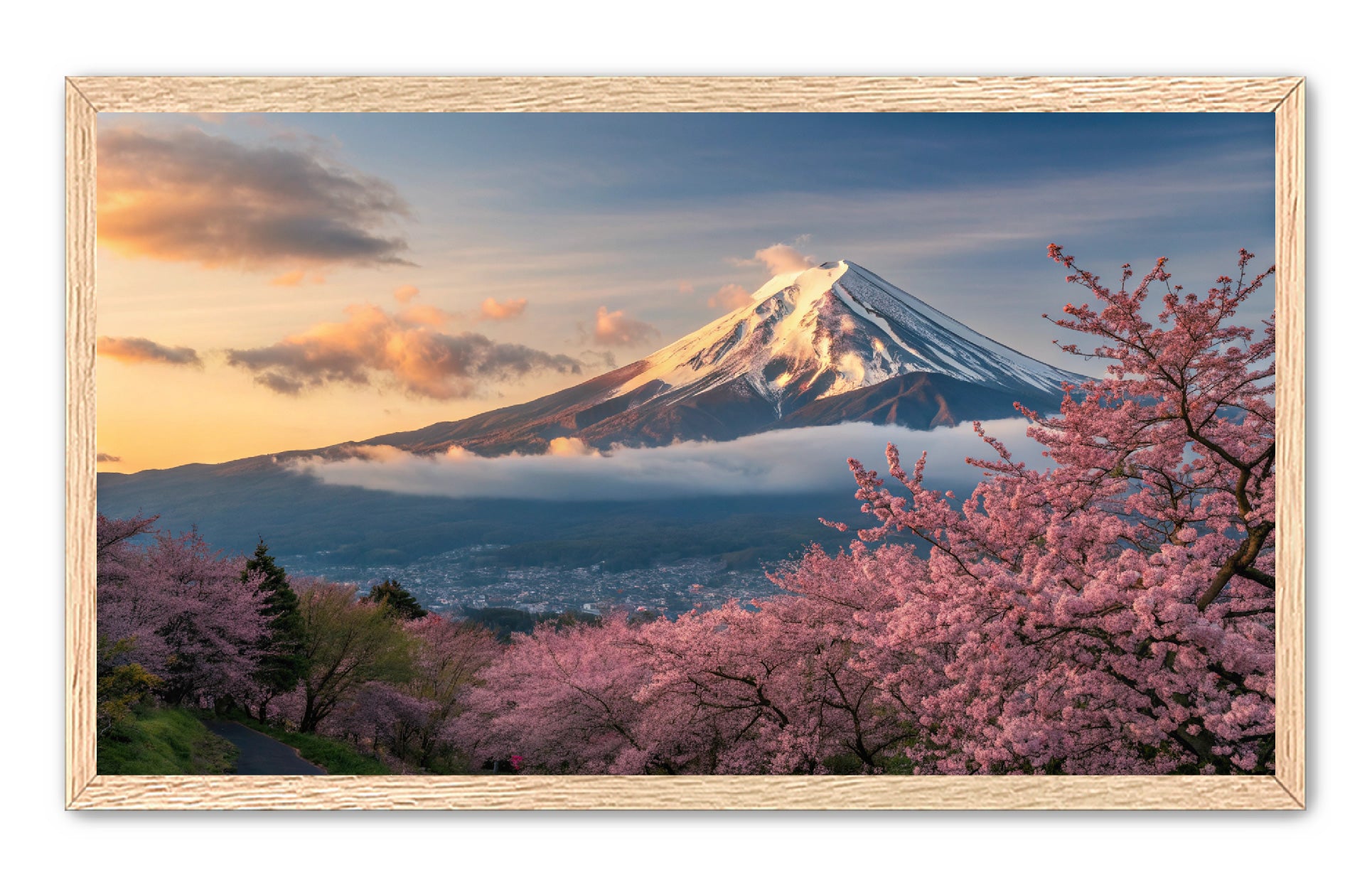 Apricus Prints 'Fuji’s Reflection' Apricus Art Collection