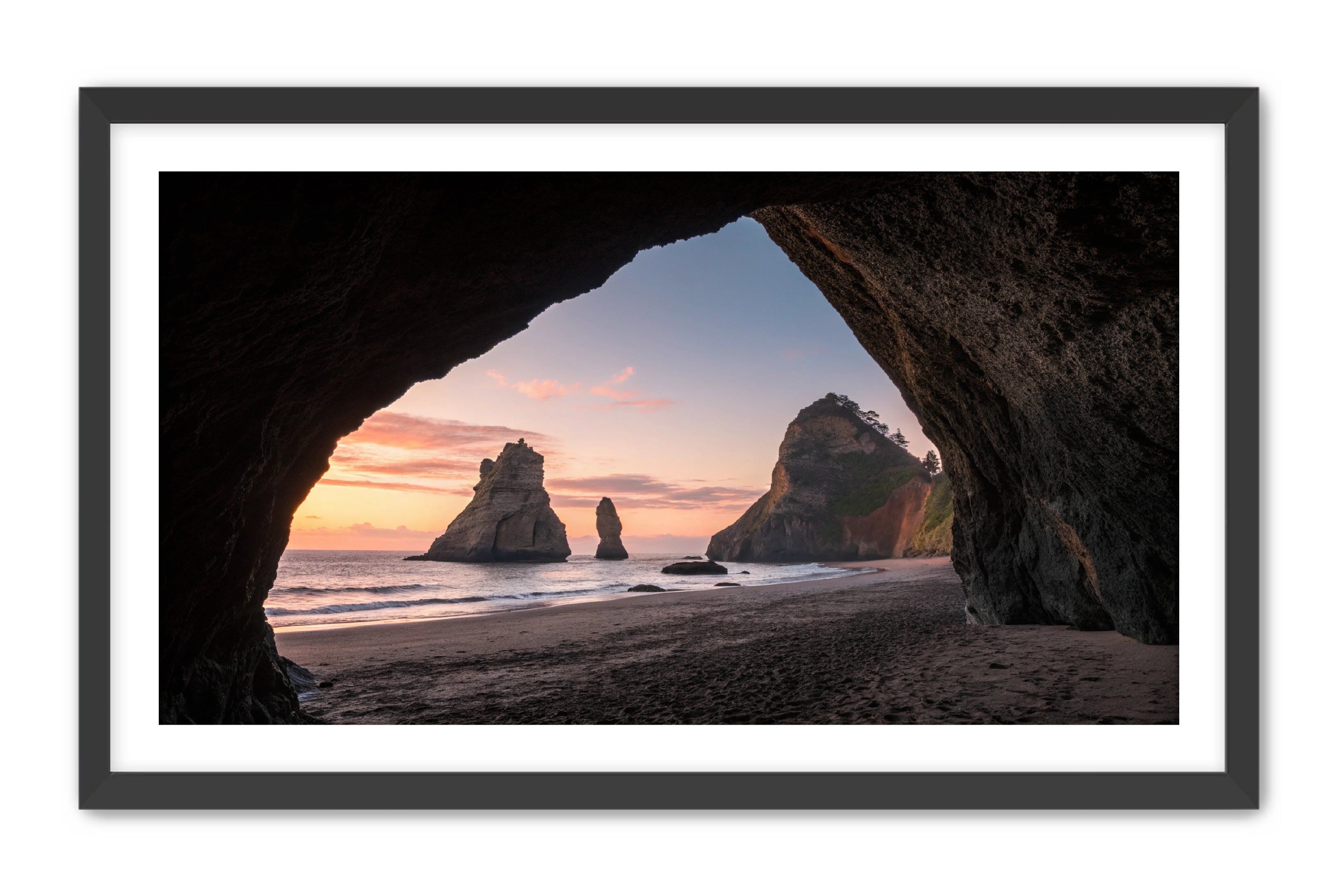 Apricus Prints Beaches 'Rock Framed Horizon' Apricus Art Collection