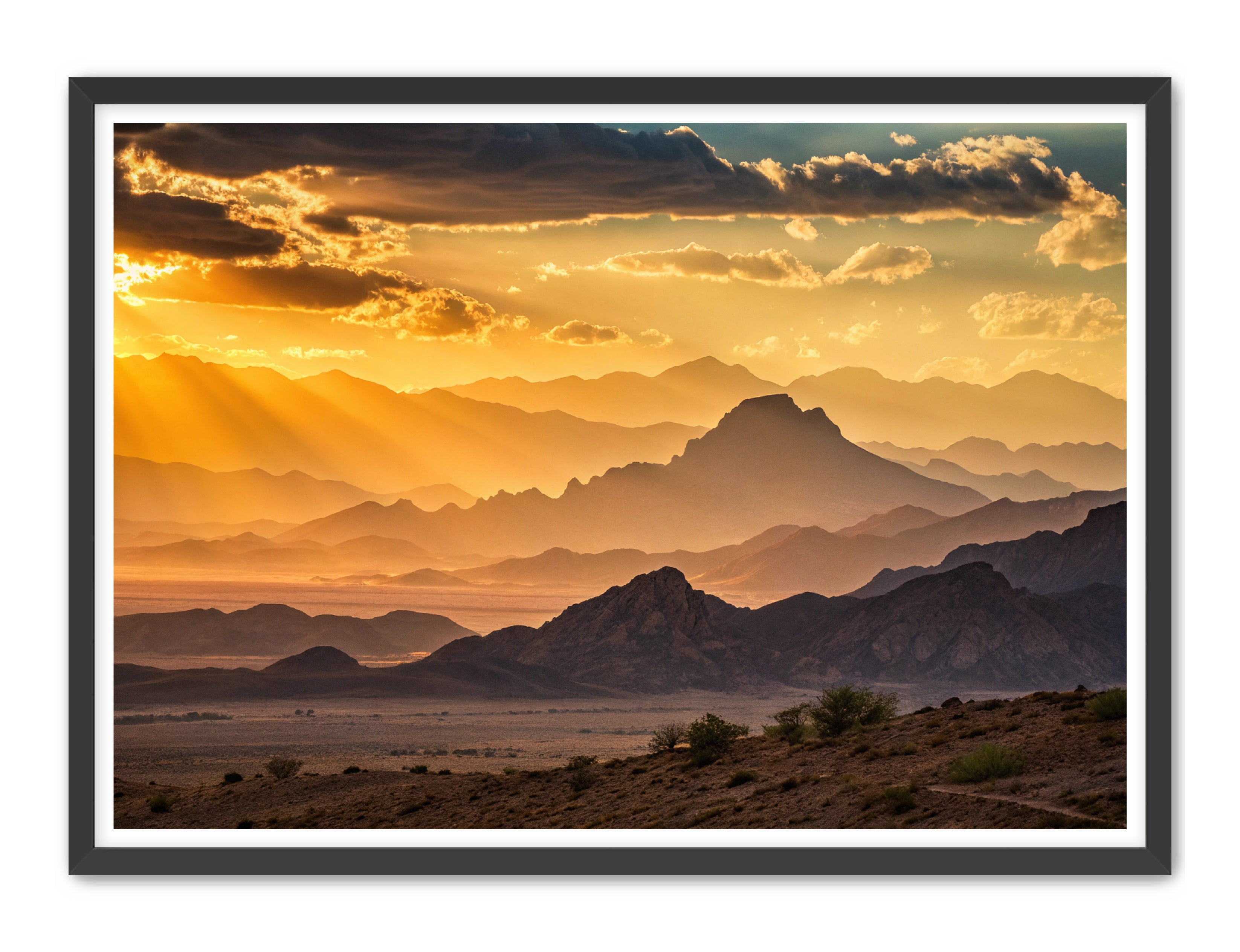 Apricus Prints 'Embers of the Arid Horizon' Apricus Art Collection