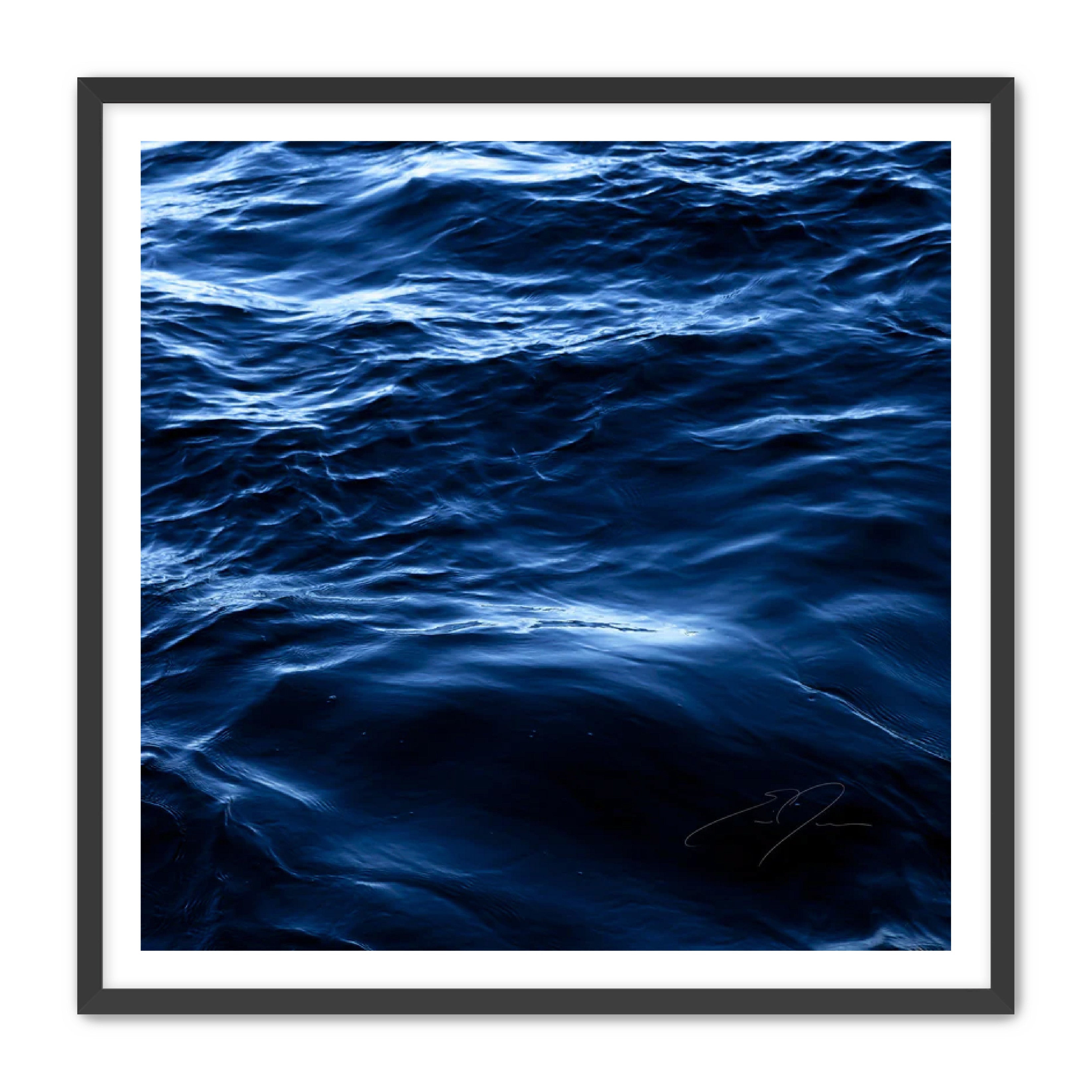 Art Contemporary Photography Prints Seascape 'Water, No.10' Eric C. Jackson Studio