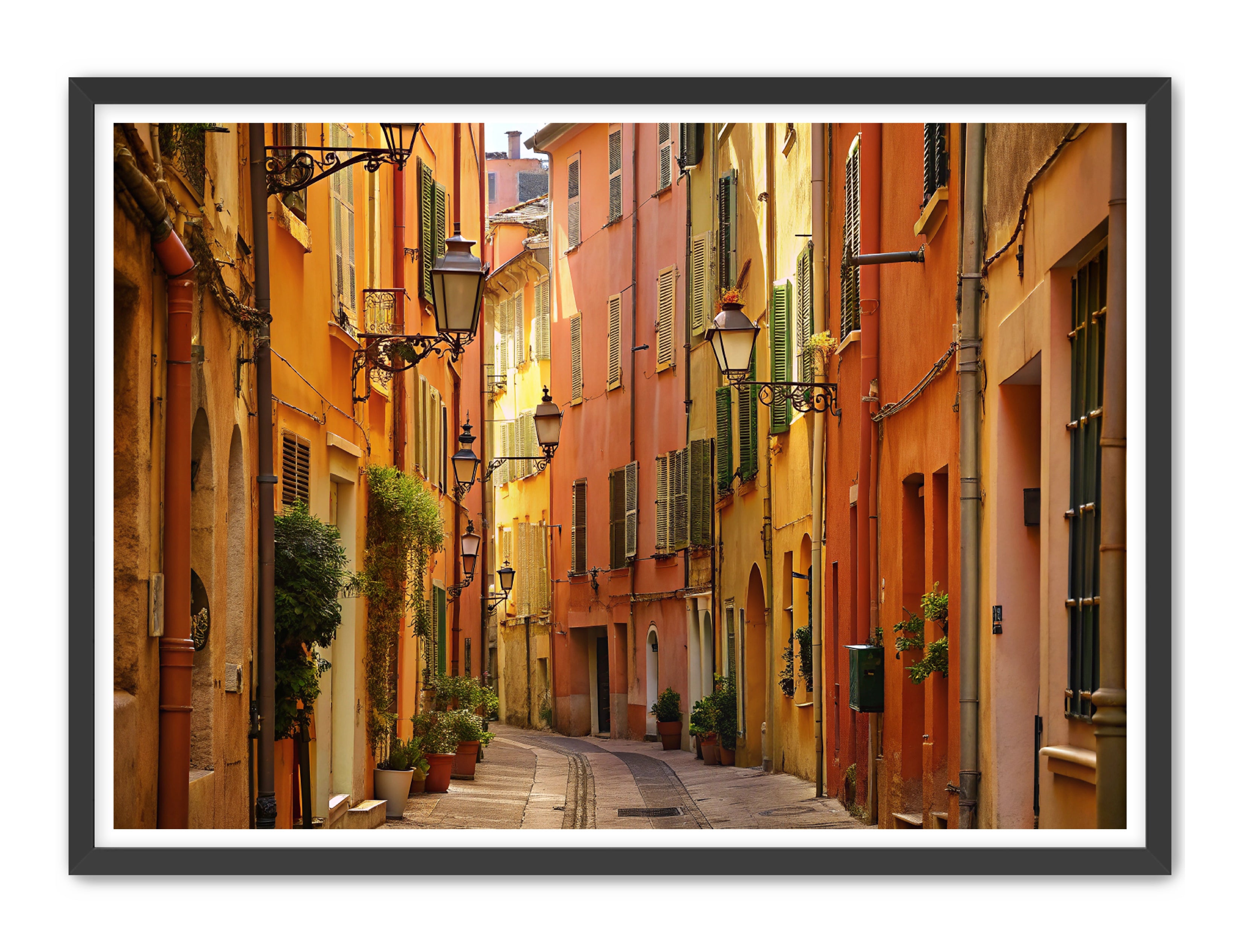 Apricus Prints La Bella Vita 'Riviera Alley' Apricus Art Collection