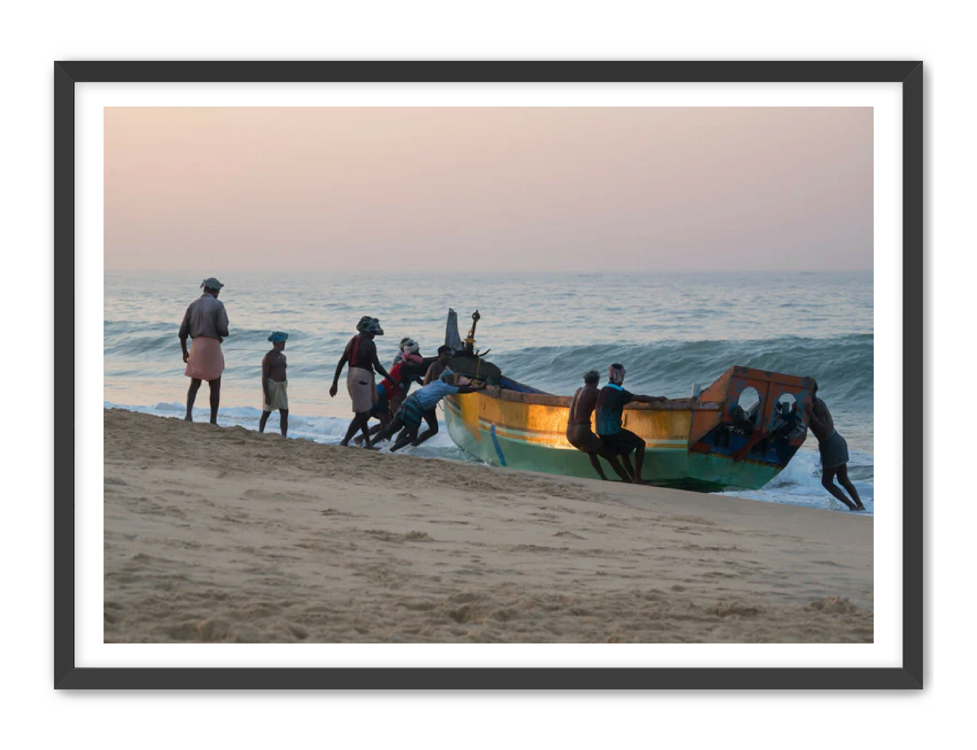 Landscape Photography Prints 'The fishermen' Aline Karagozlu