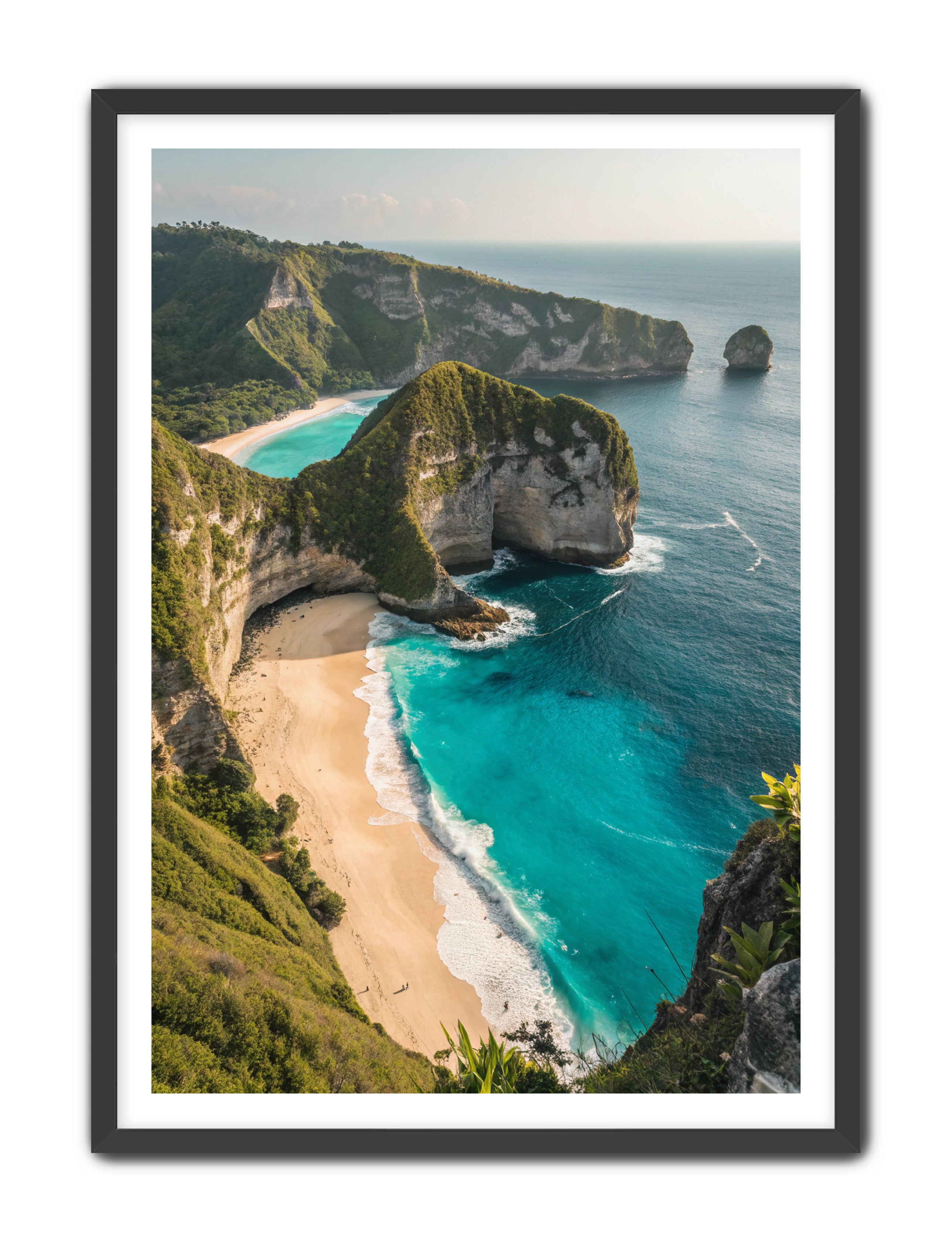 Apricus Prints Beaches 'King's Rock' Apricus Art Collection