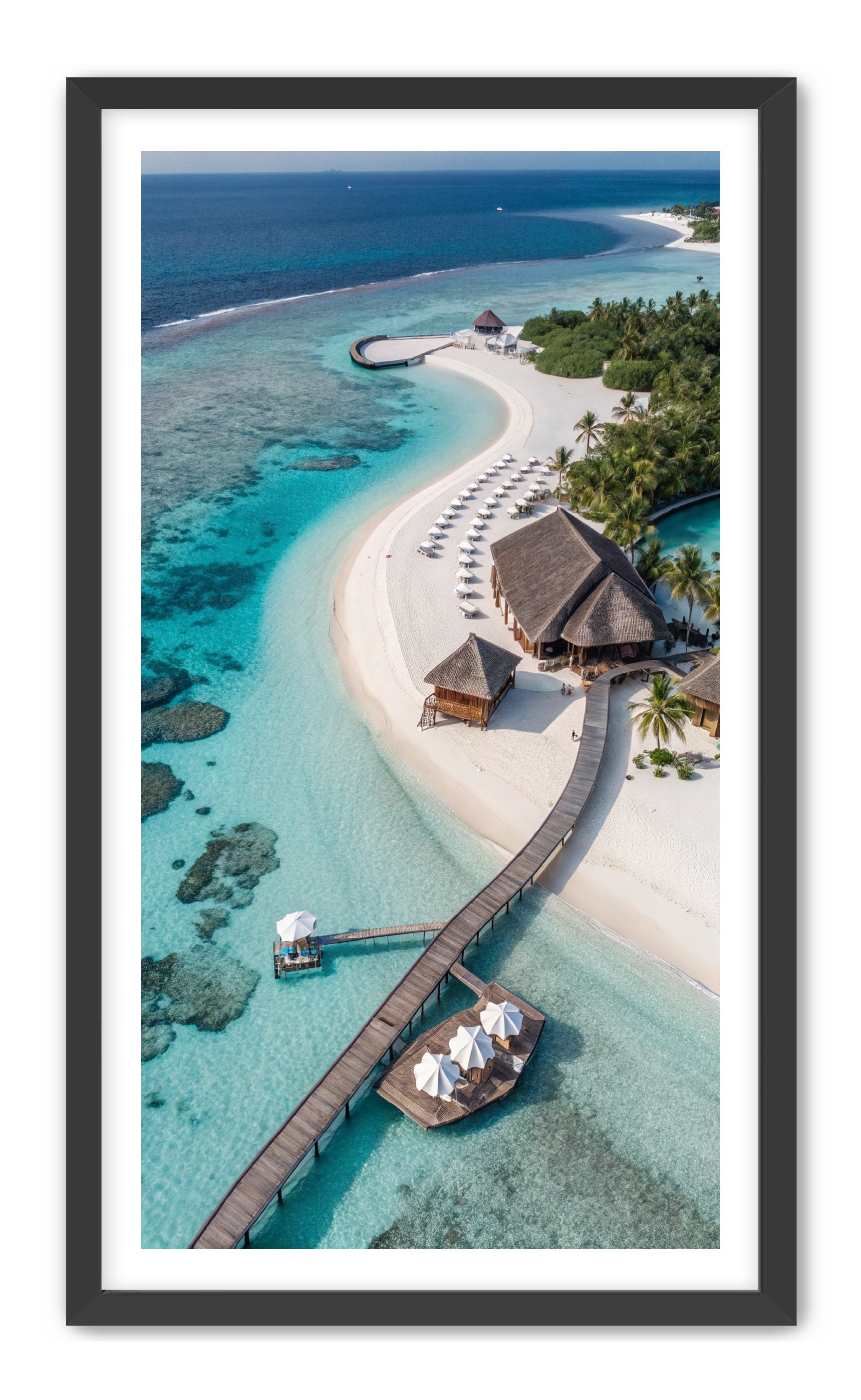 Apricus Prints Beaches 'Honeymoon Destination' Apricus Art Collection