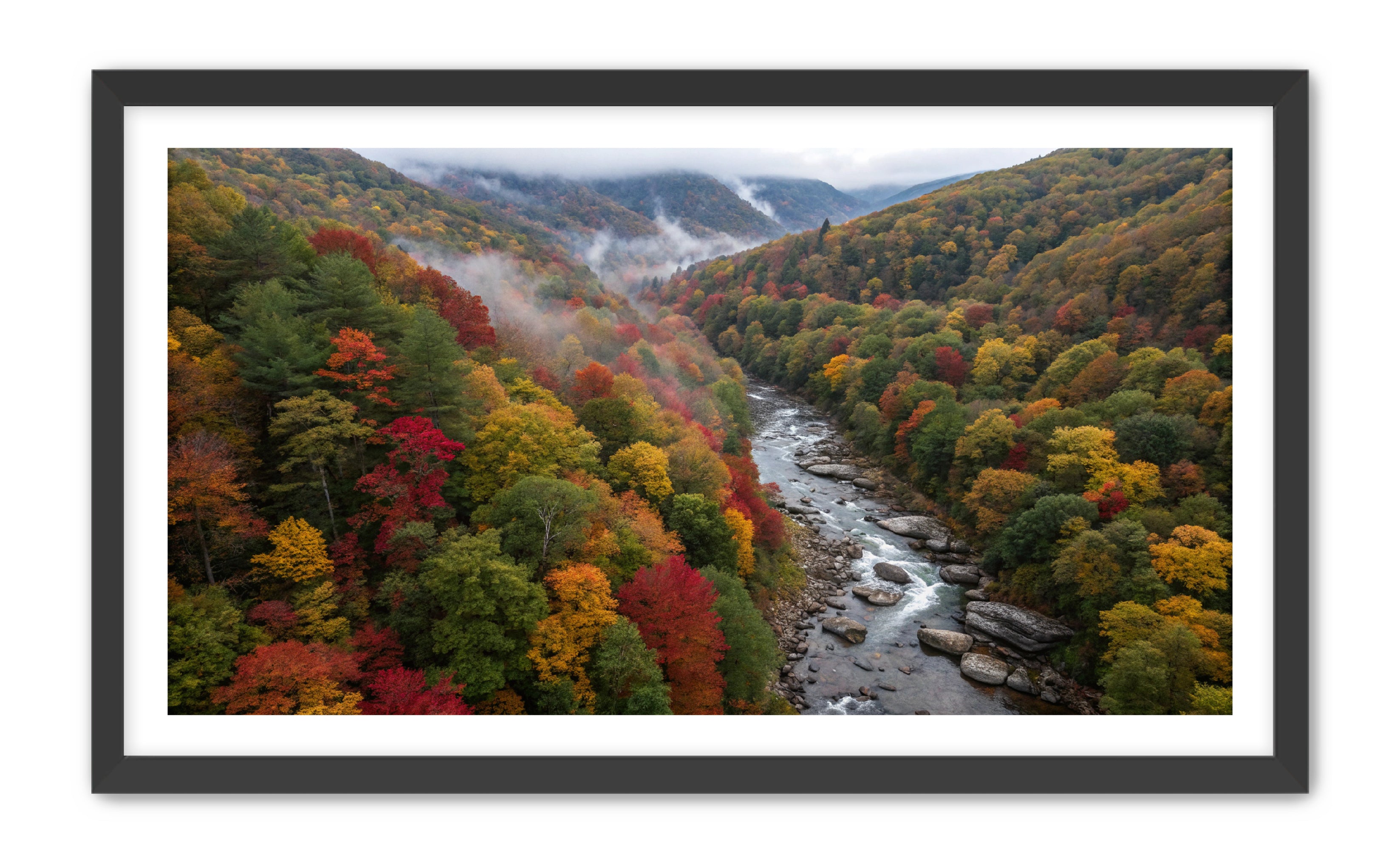 Apricus Prints 'Stick River' Apricus Art Collection