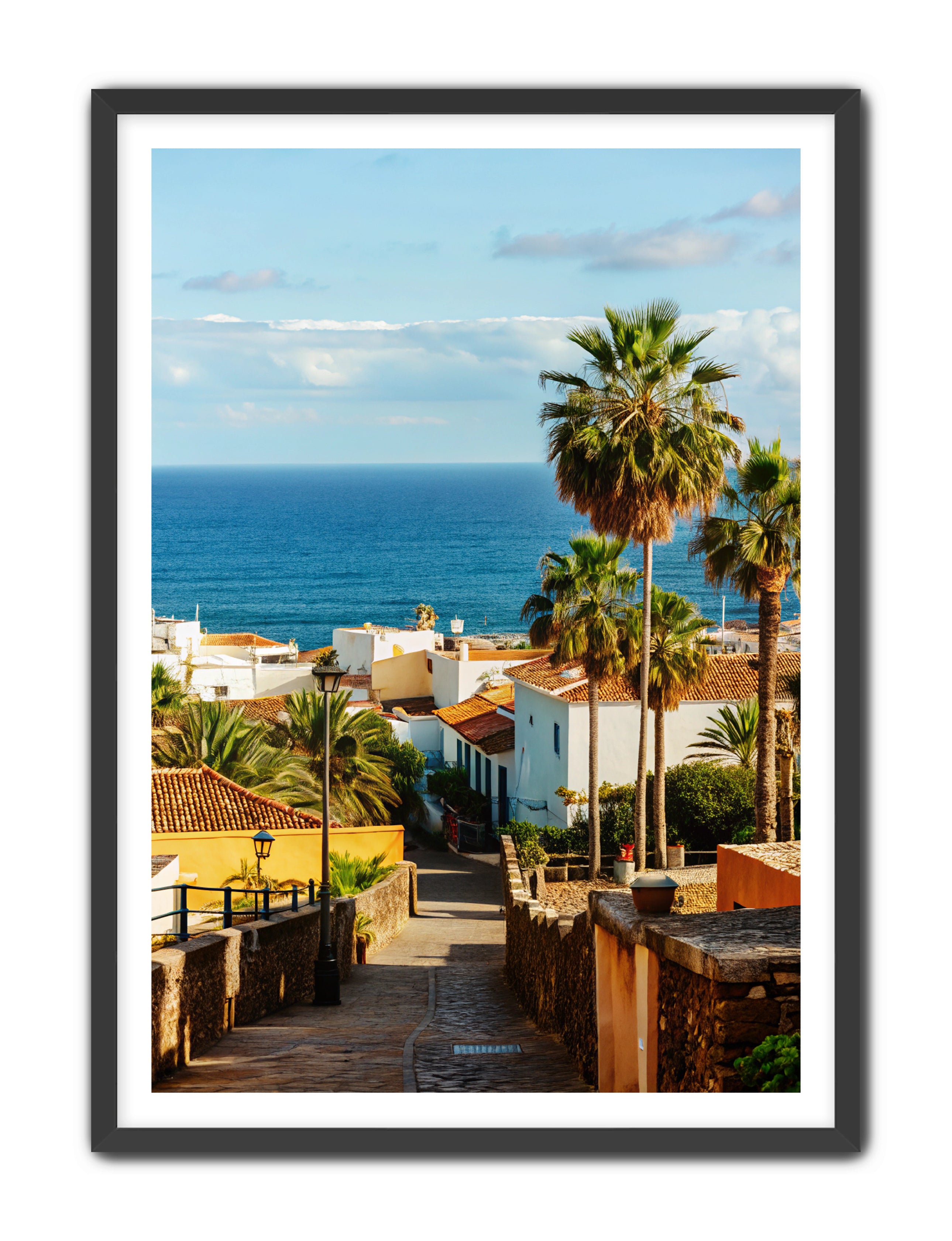 Apricus Prints La Bella Vita 'Aegean Street' Apricus Art Collection