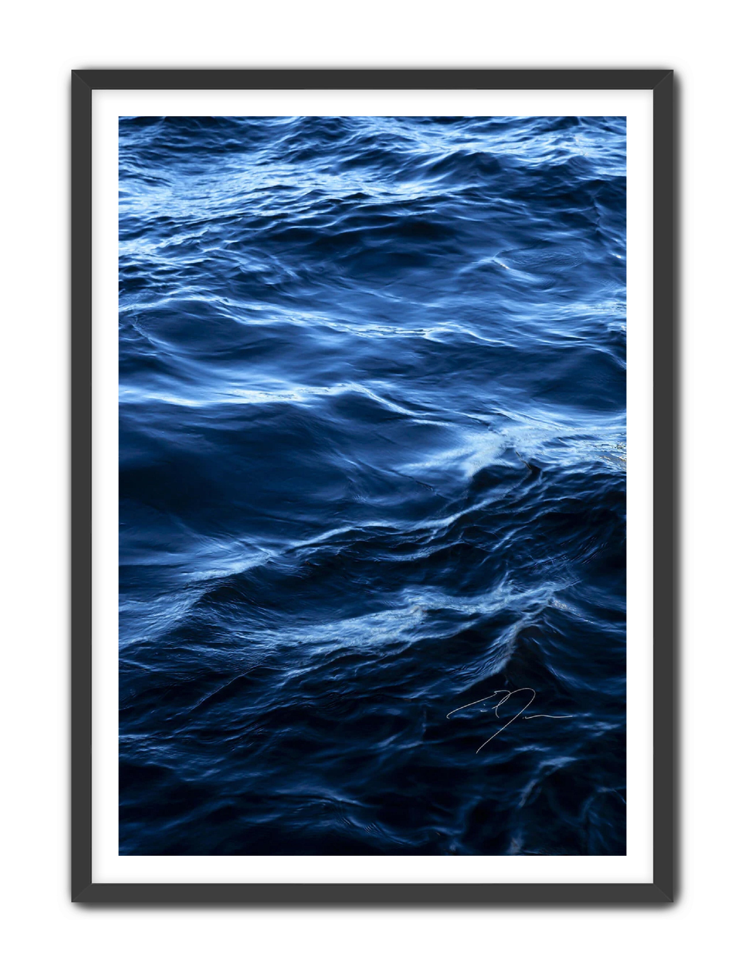 Art Contemporary Photography Prints Seascape 'Water, No.13' Eric C. Jackson Studio