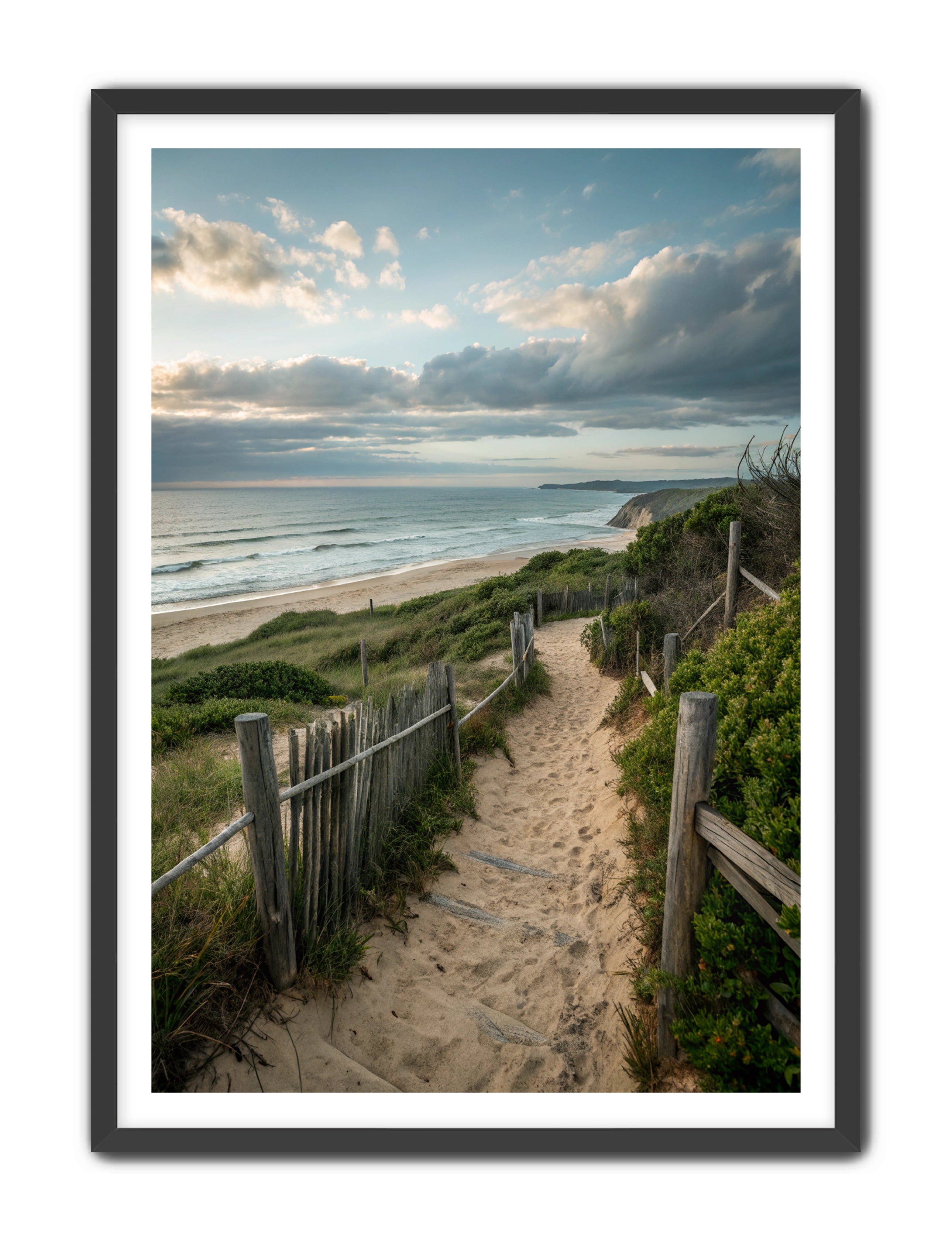 Apricus Prints Beaches 'Down We Go' Apricus Art Collection