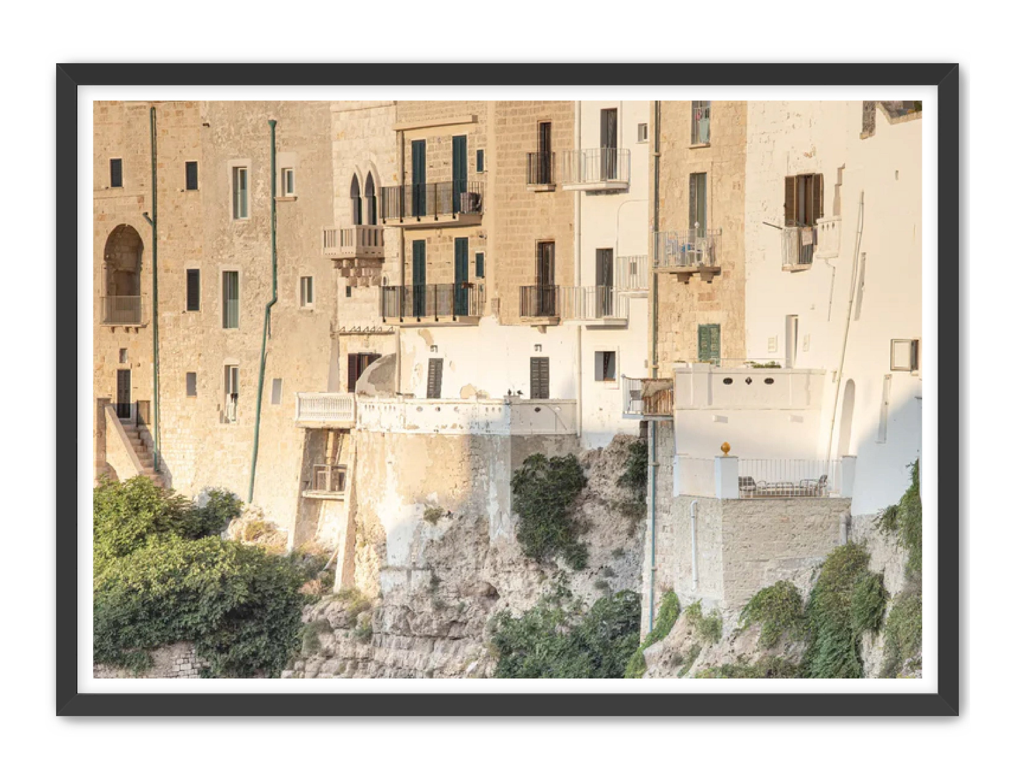 photography Prints 'FACADE OF POLIGNANO' Erin Rudzinski