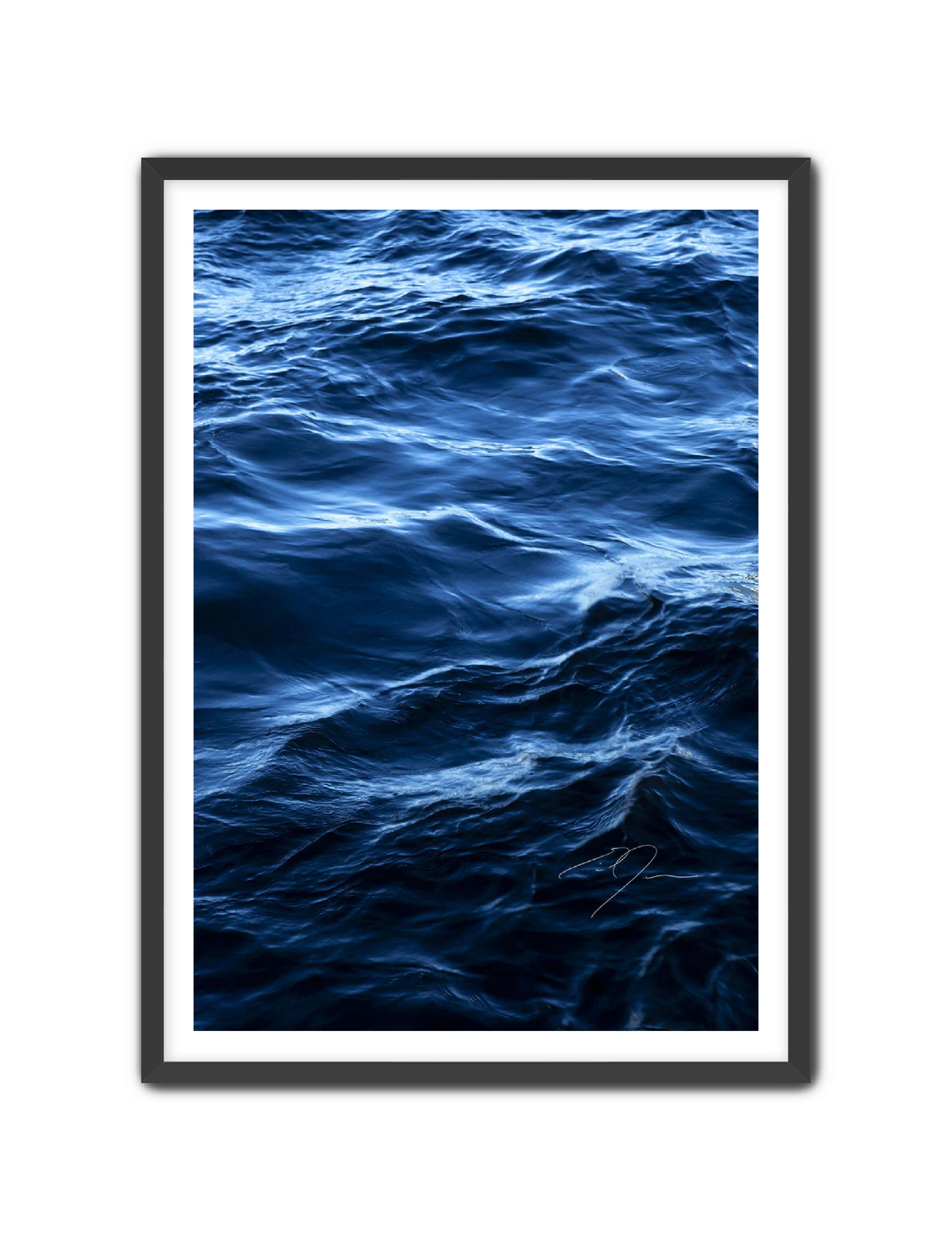 Art Contemporary Photography Prints Seascape 'Water, No.13' Eric C. Jackson Studio