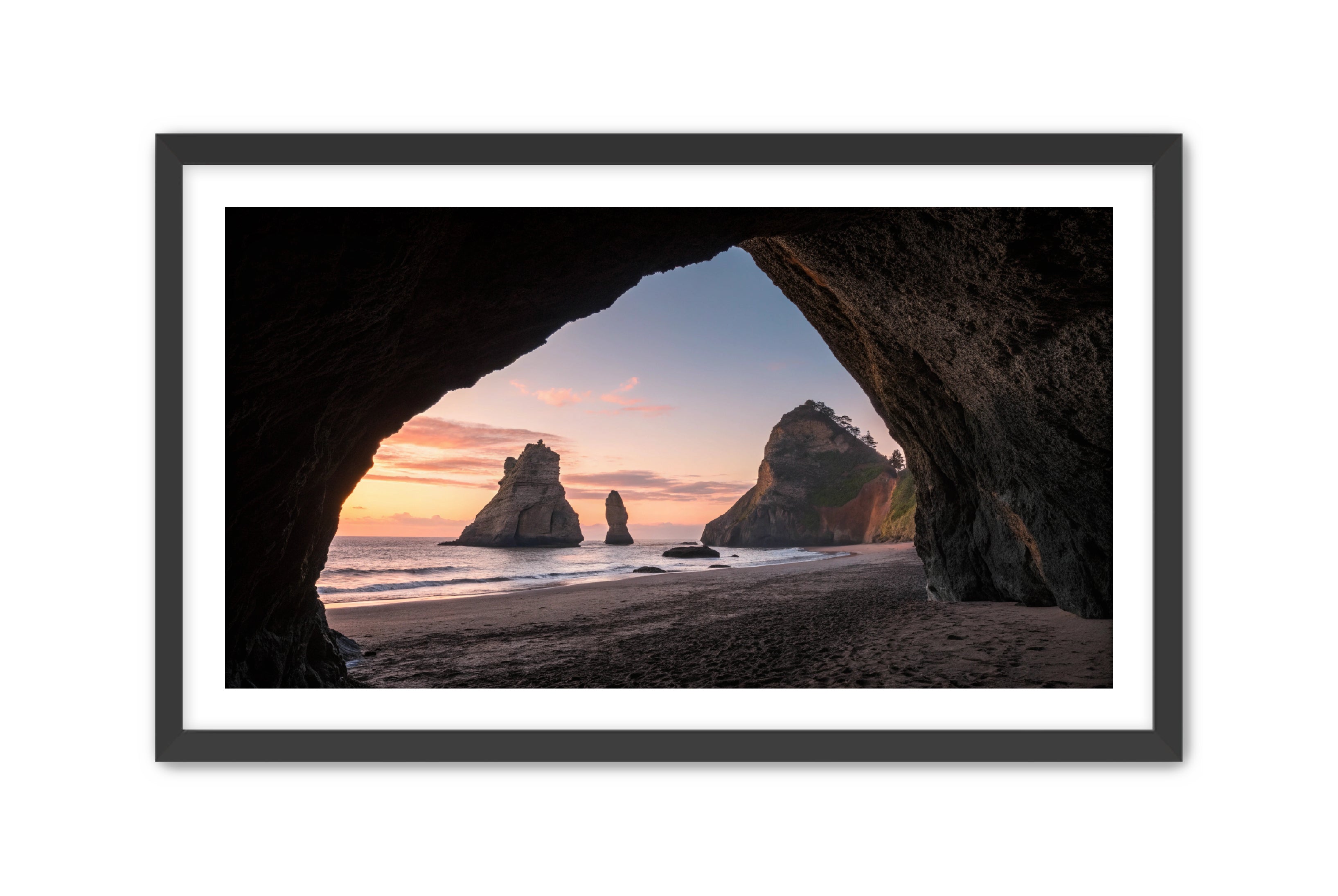 Apricus Prints Beaches 'Rock Framed Horizon' Apricus Art Collection