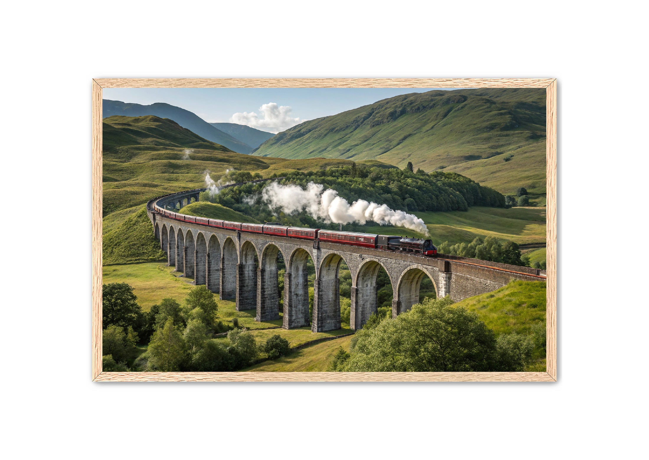 Apricus Prints 'Highland Express' Apricus Art Collection