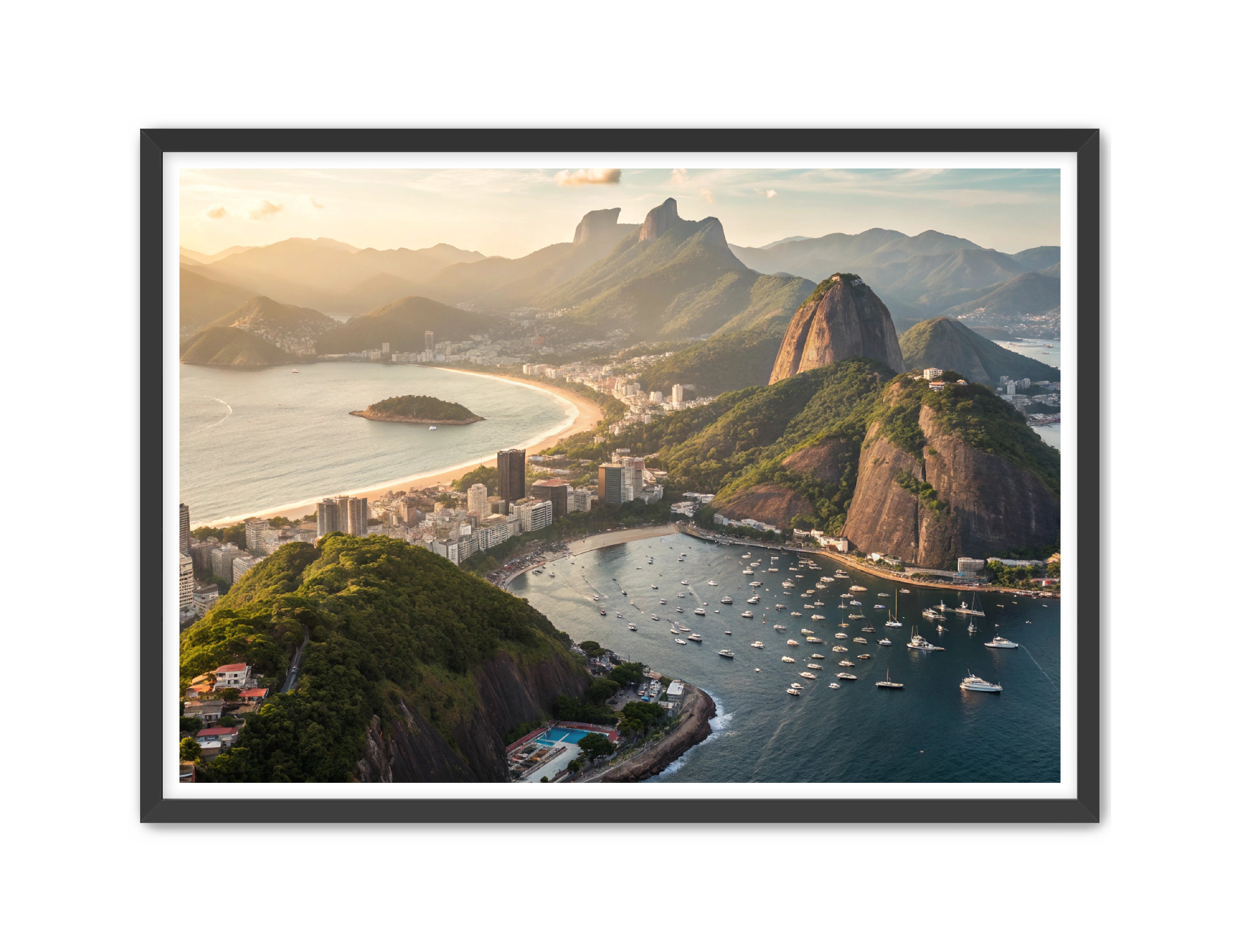 Apricus Prints 'Golden Shores of Brazil' Apricus Art Collection