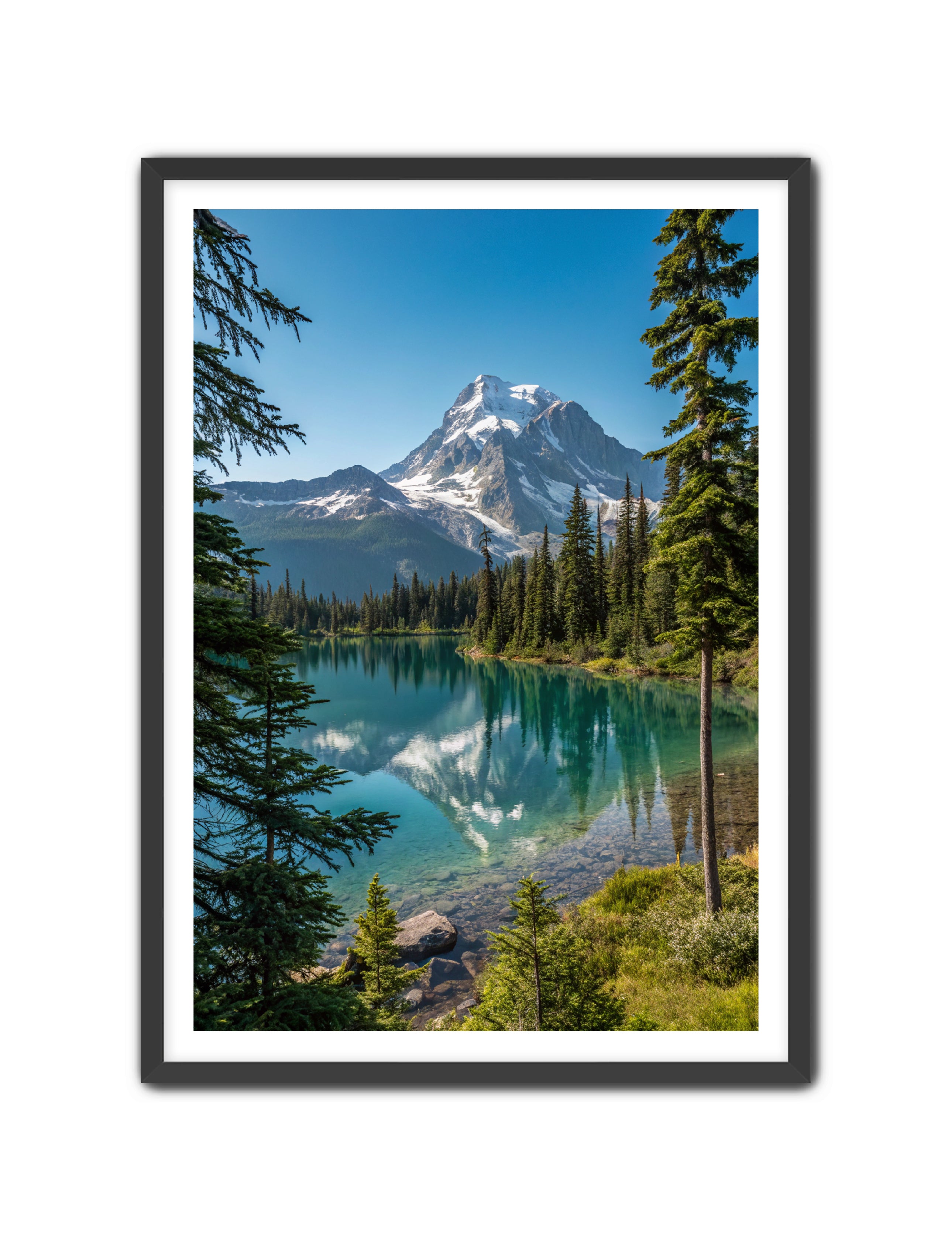 Apricus Prints 'Mirror of the Peak' Apricus Art Collection