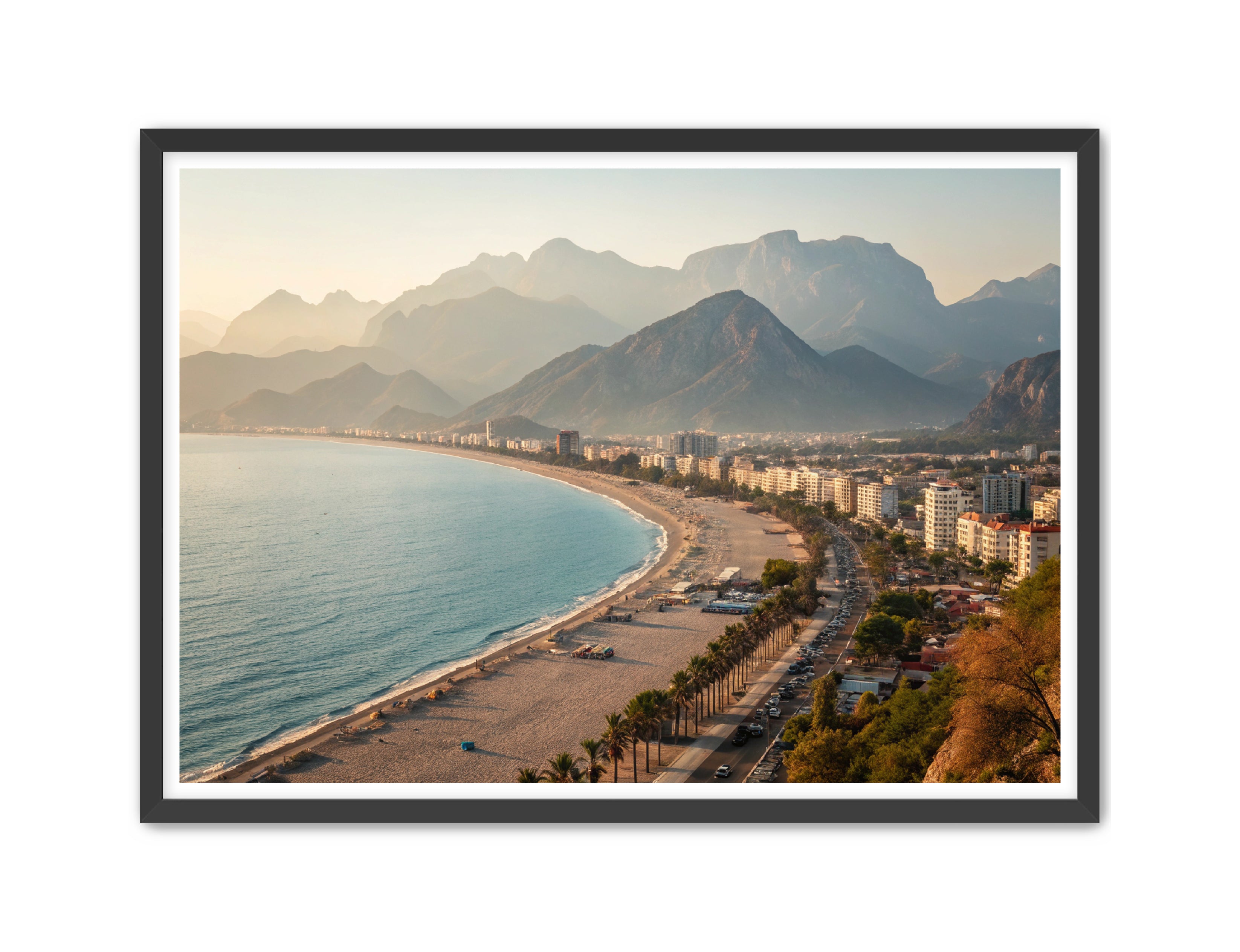 Apricus Prints Beaches 'Bay of Nice' Apricus Art Collection