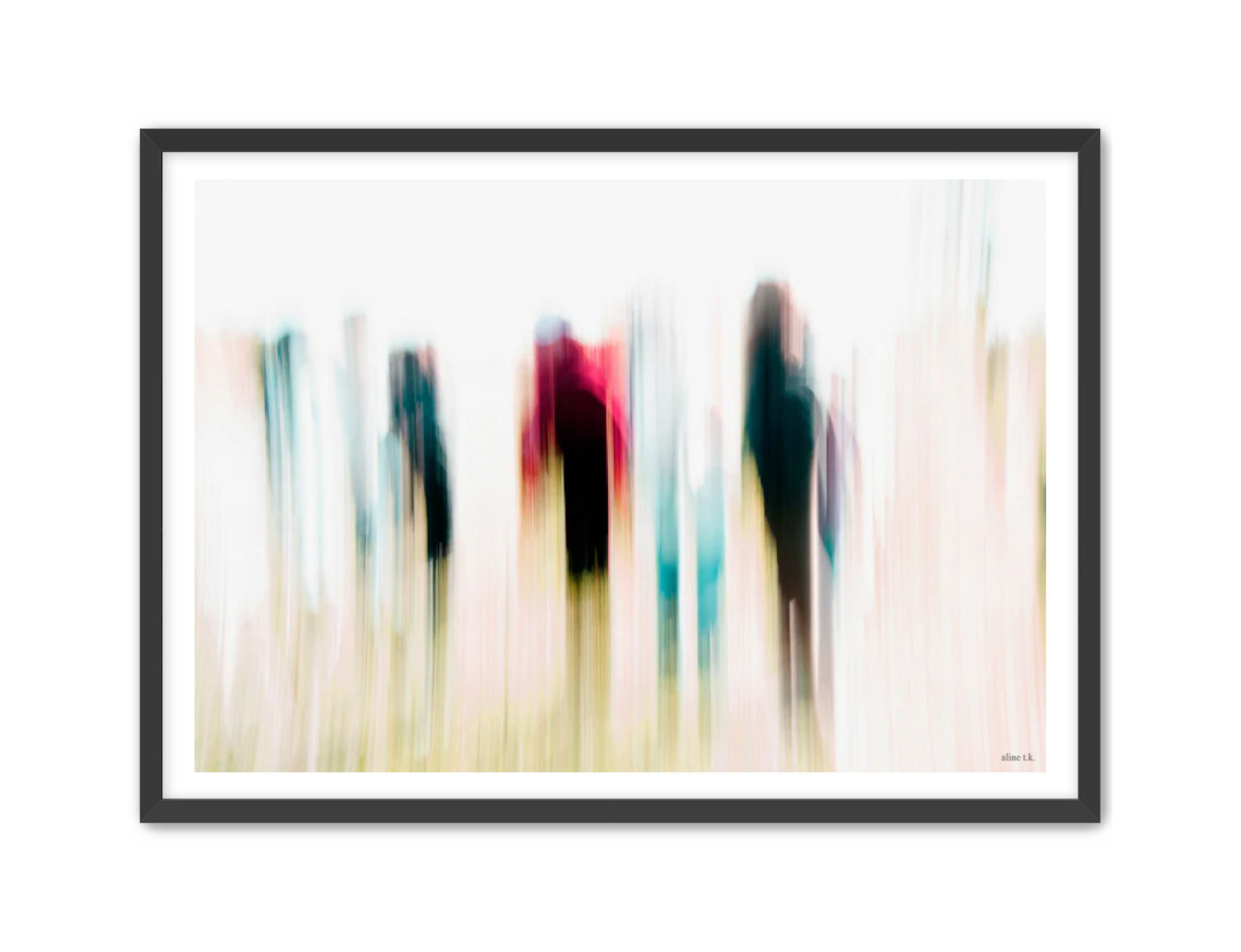 Abstract Photography Prints 'Friends' Aline Karagozlu