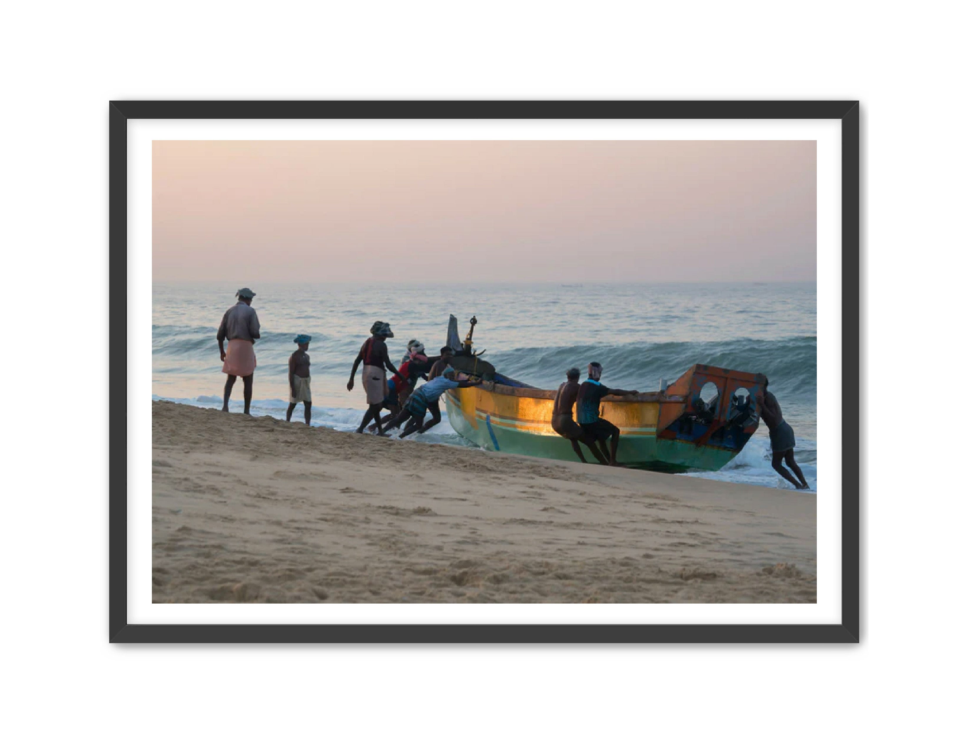 Landscape Photography Prints 'The fishermen' Aline Karagozlu