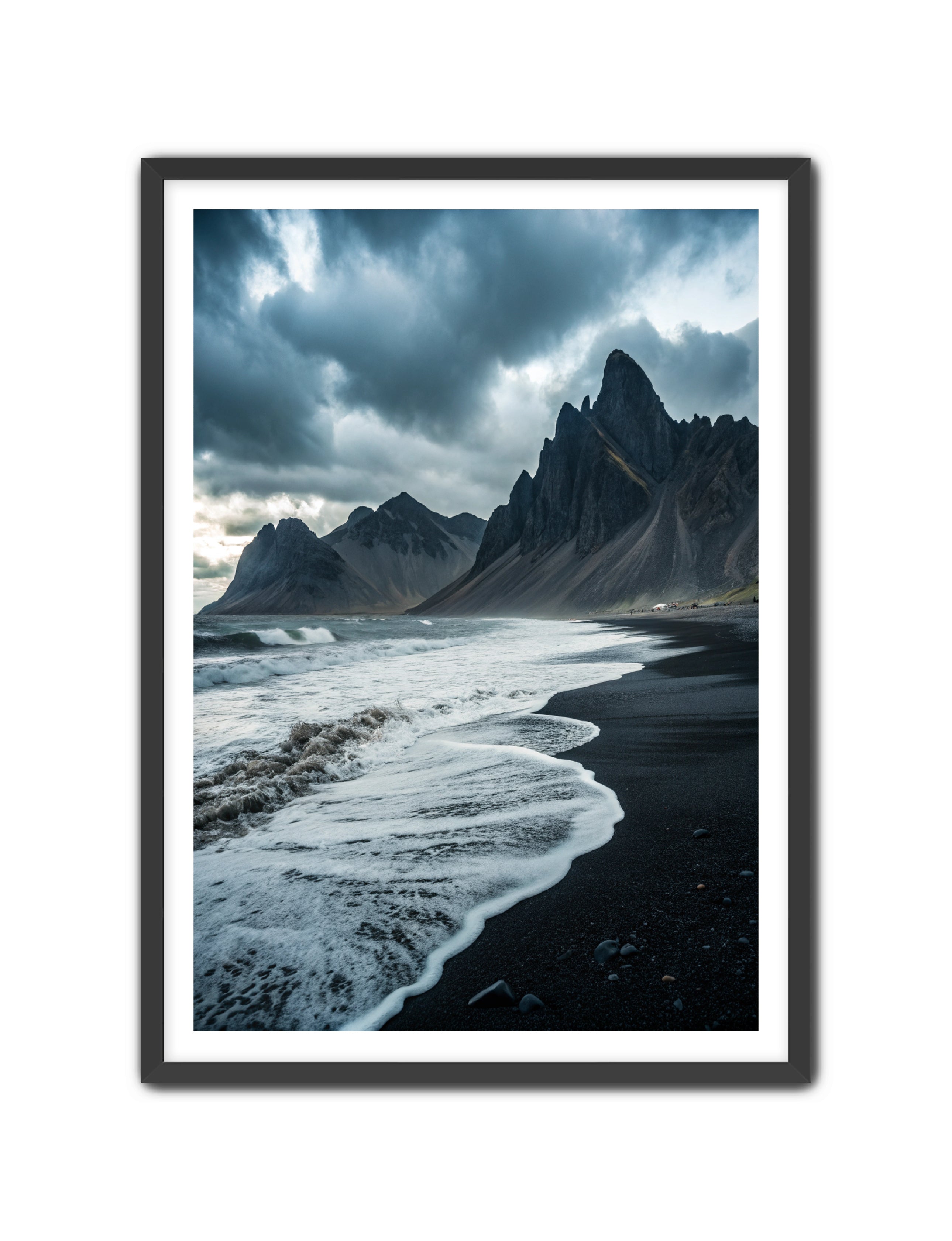 Apricus Prints Beaches 'Icelandic Coastlione' Apricus Art Collection