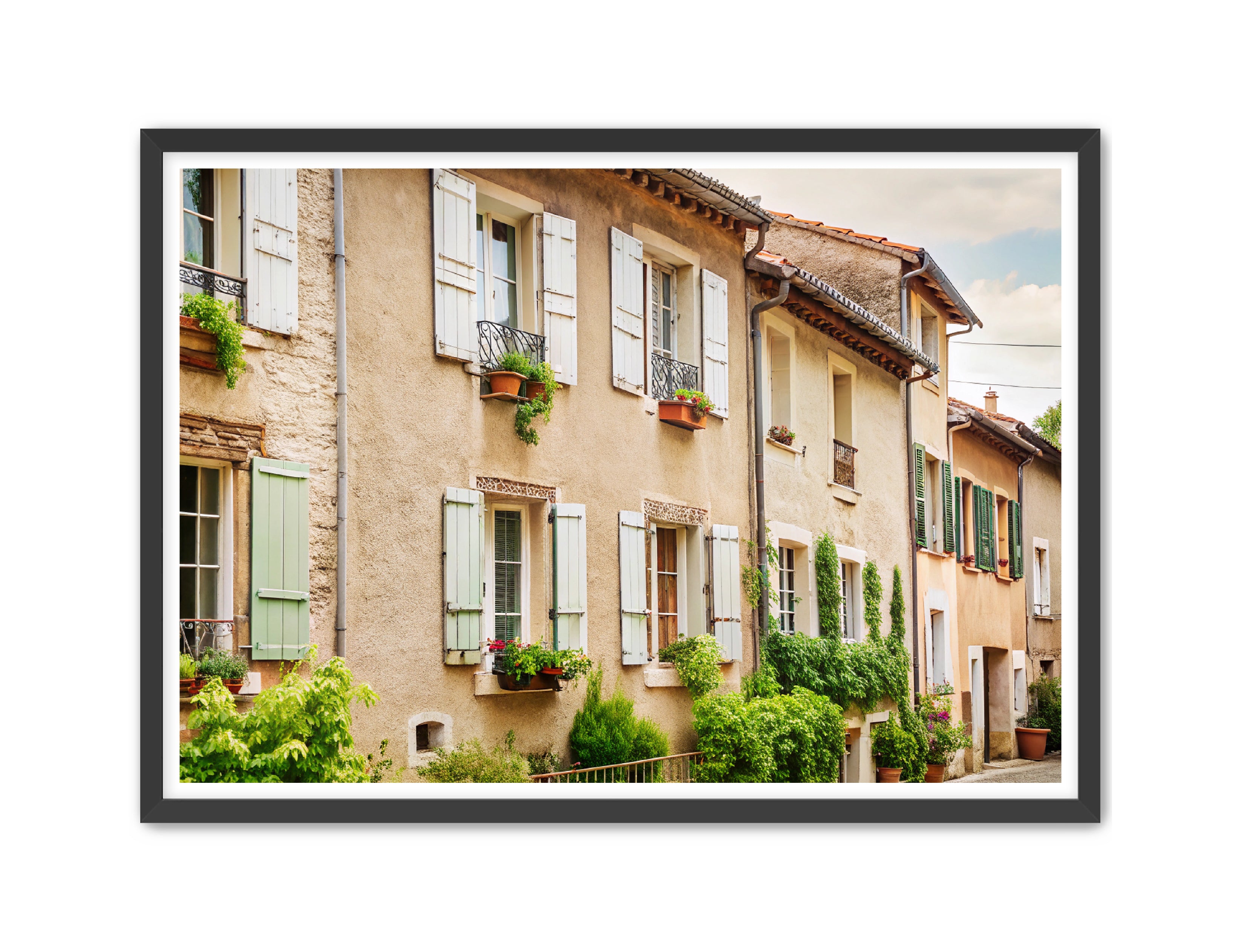 Apricus Prints La Bella Vita 'French Village' Apricus Art Collection