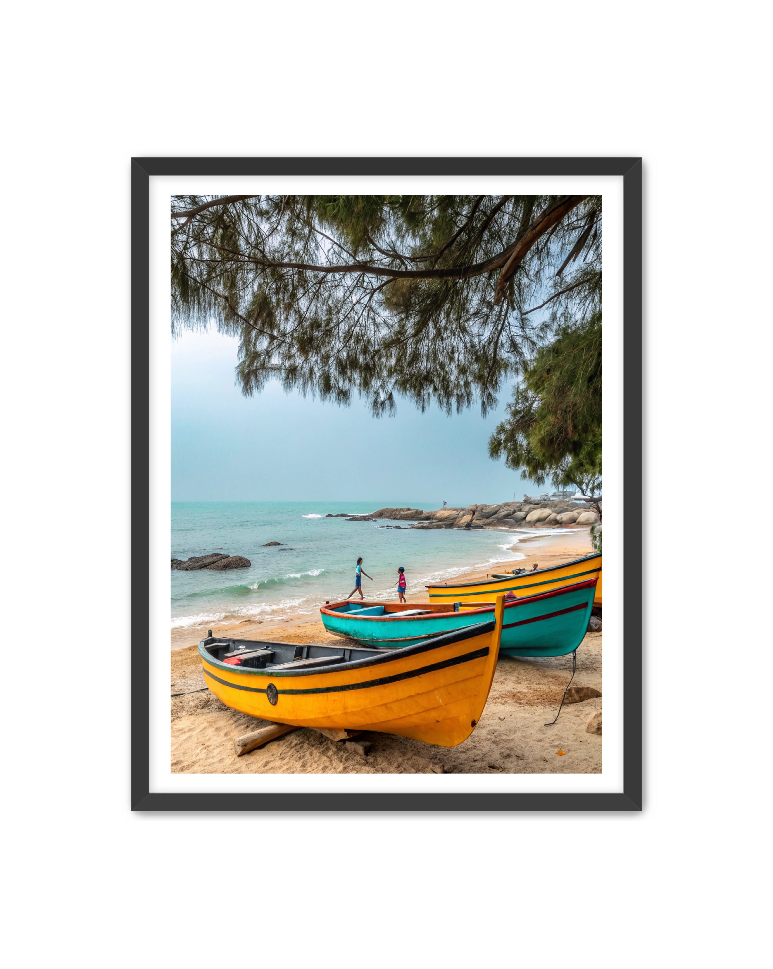 Apricus Prints Beaches 'Serenade of the Sea' Apricus Art Collection