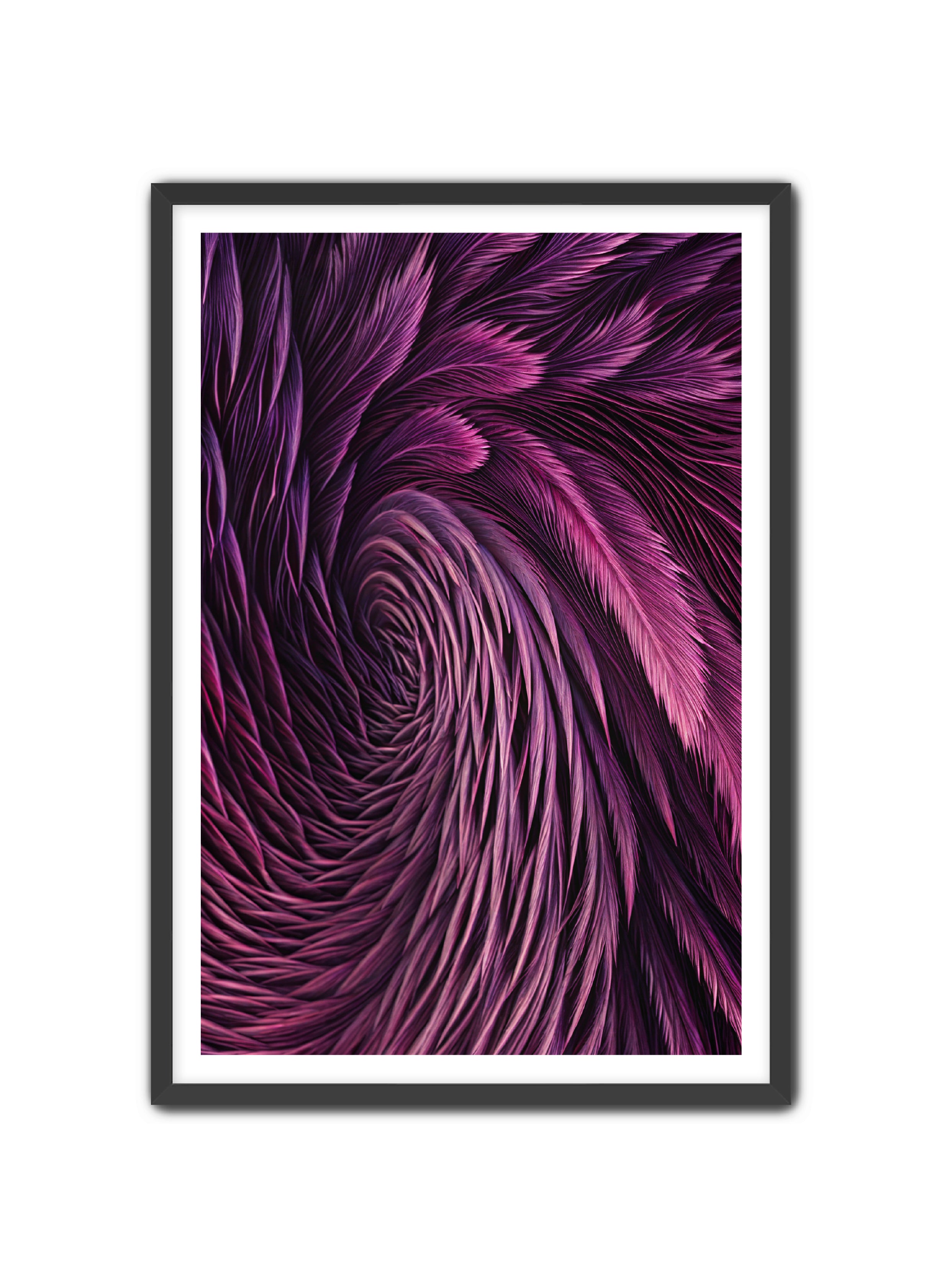 Abstract Prints 'Infinite Ripple' Apricus Art Collection