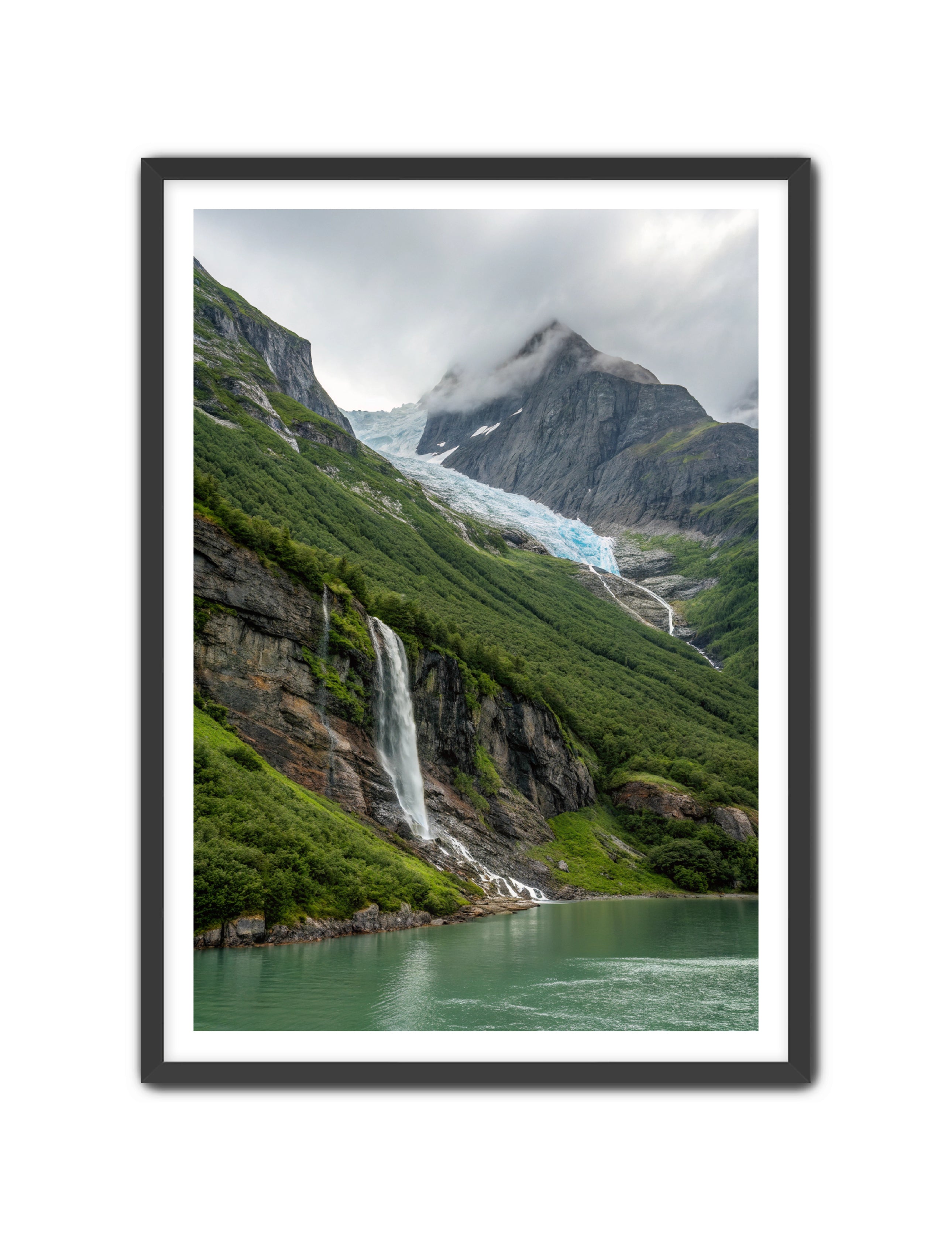 Apricus Prints 'Icelandic Drip' Apricus Art Collection