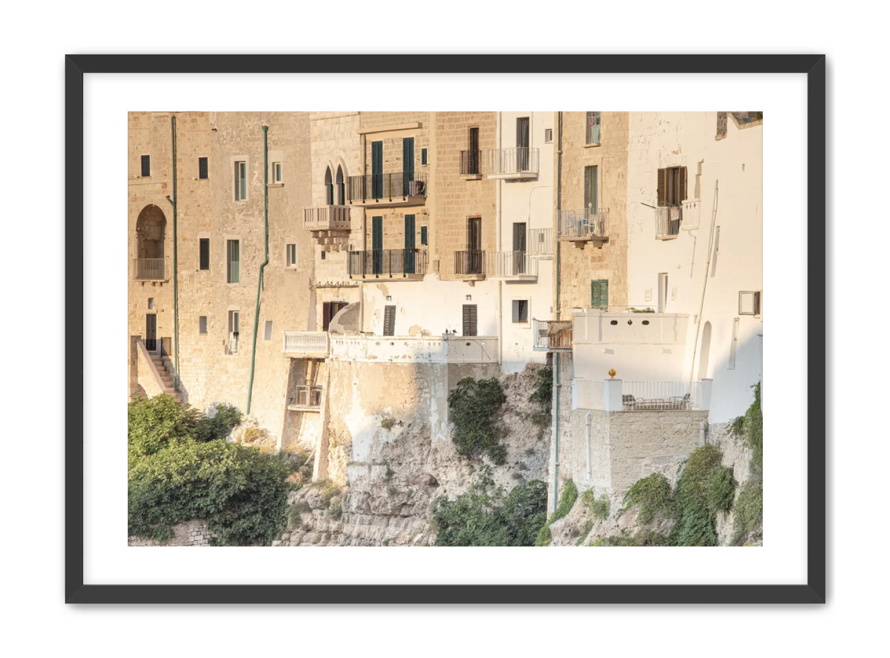 photography Prints 'FACADE OF POLIGNANO' Erin Rudzinski