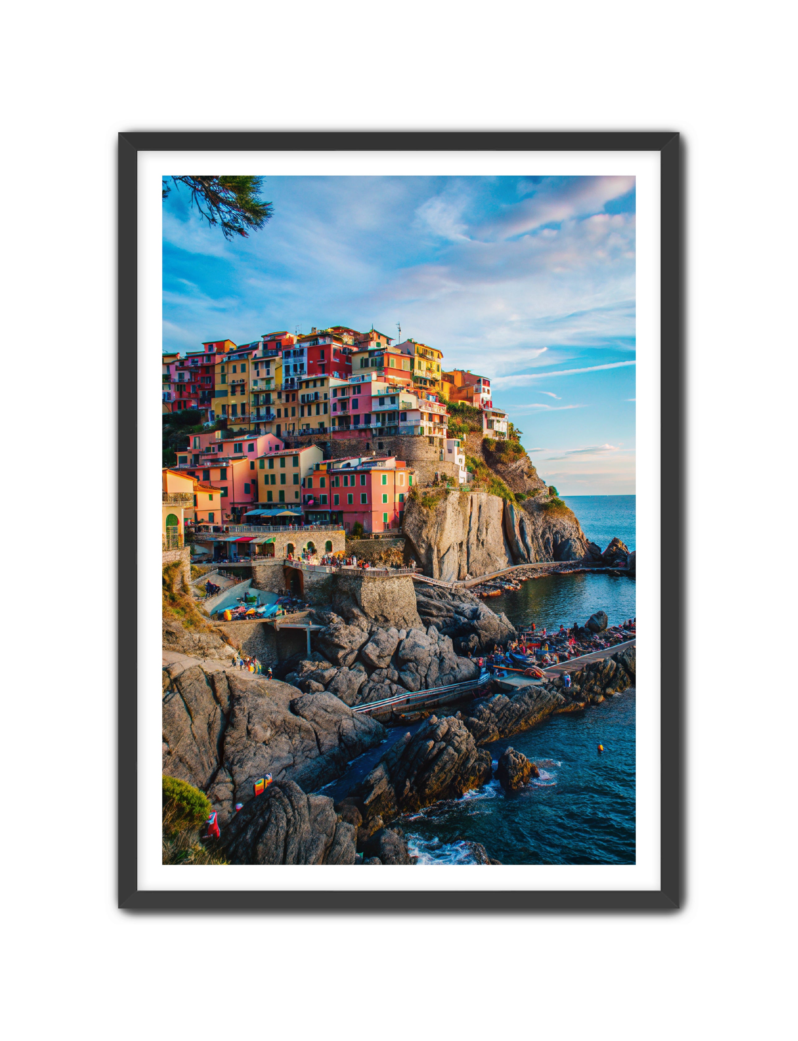 Apricus Prints La Bella Vita 'Cliffside Charm' Apricus Art Collection