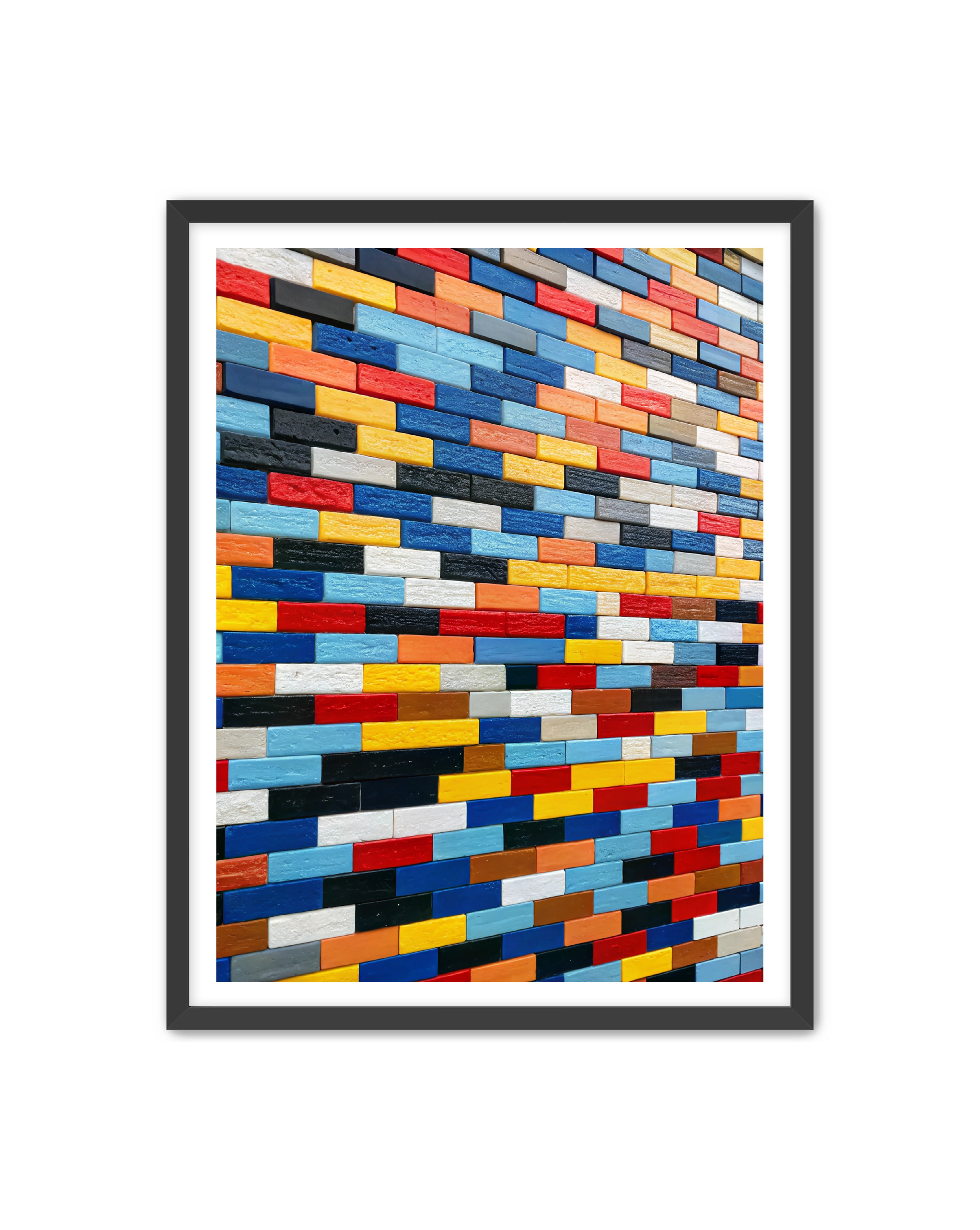 Abstract Prints 'Wall of Kinetic Dreams' Apricus Art Collection