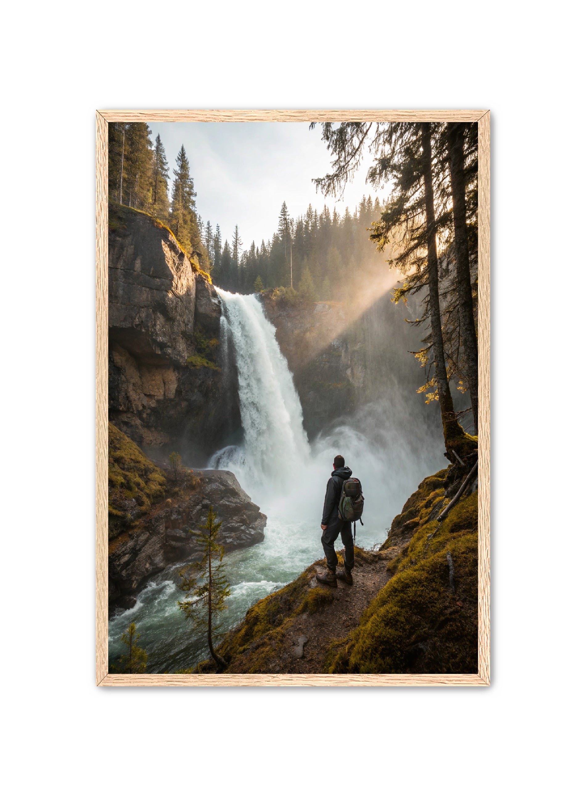 Apricus Prints 'Lost in the Falls' Apricus Art Collection