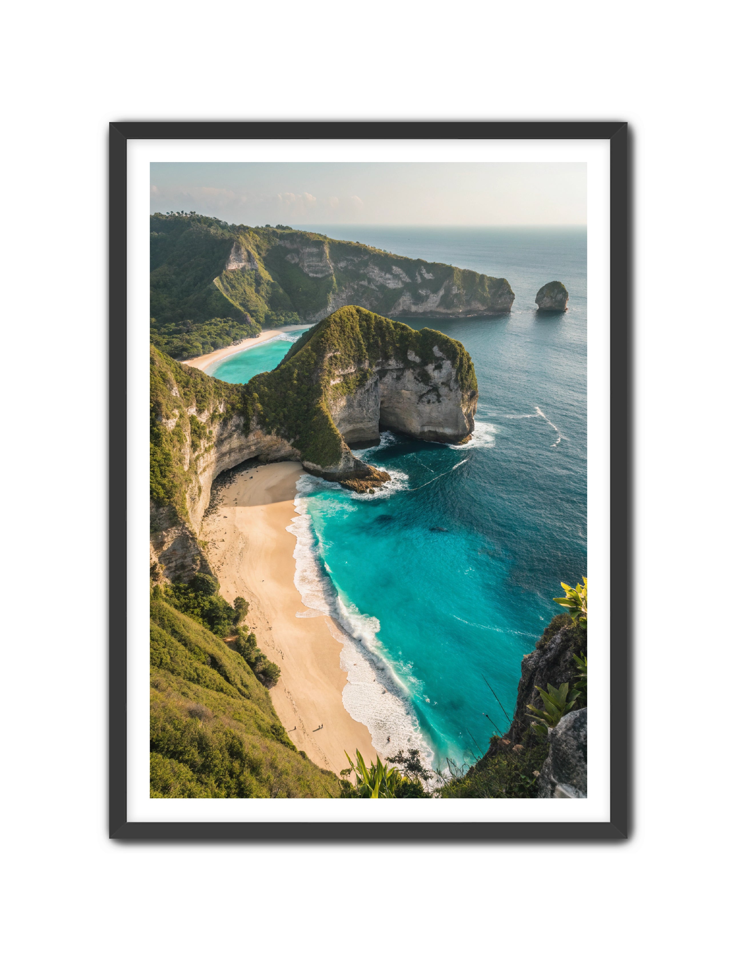 Apricus Prints Beaches 'King's Rock' Apricus Art Collection